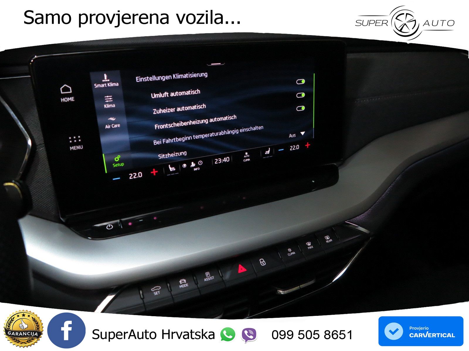 Škoda Octavia Combi 2.0 TDI (150 KS) DSG LED+GR SJED+ACC
