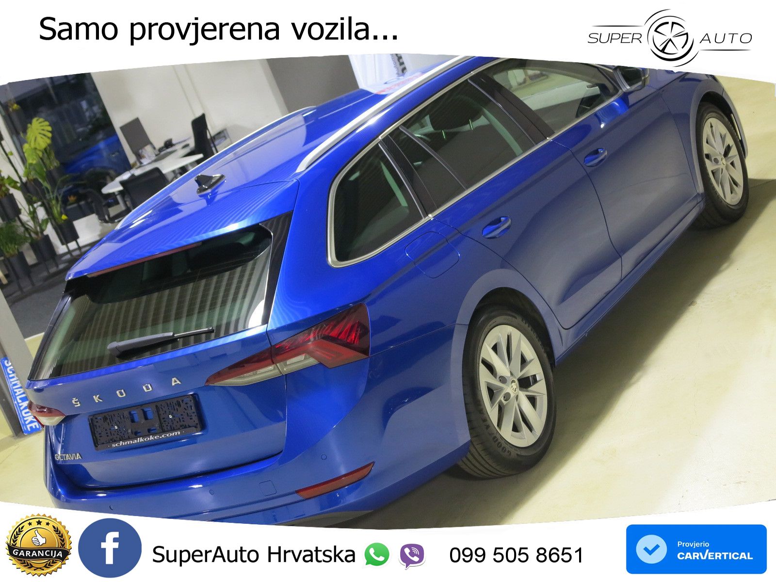 Škoda Octavia Combi 2.0 TDI (150 KS) DSG LED+GR SJED+ACC