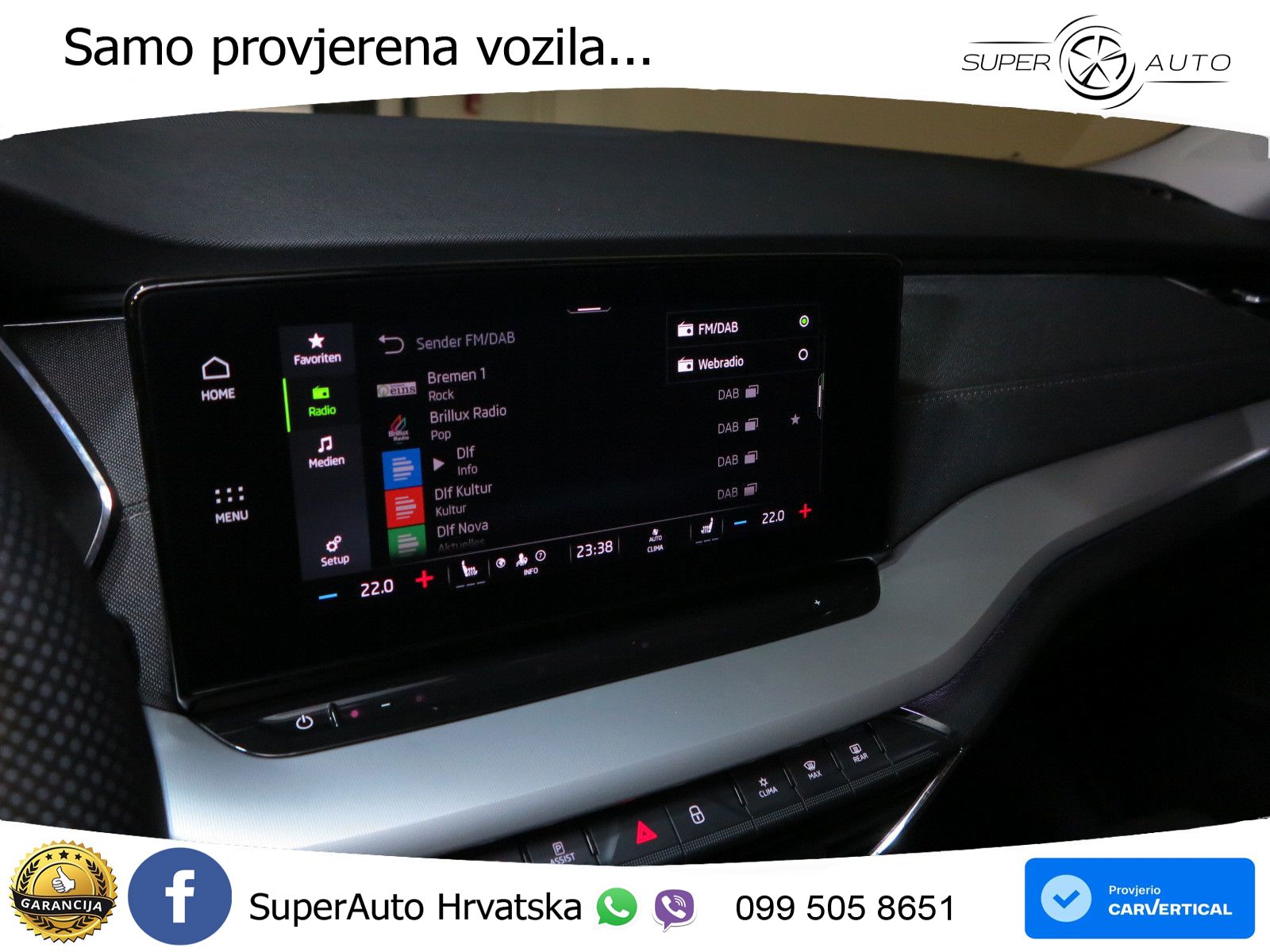 Škoda Octavia Combi 2.0 TDI (150 KS) DSG LED+GR SJED+ACC