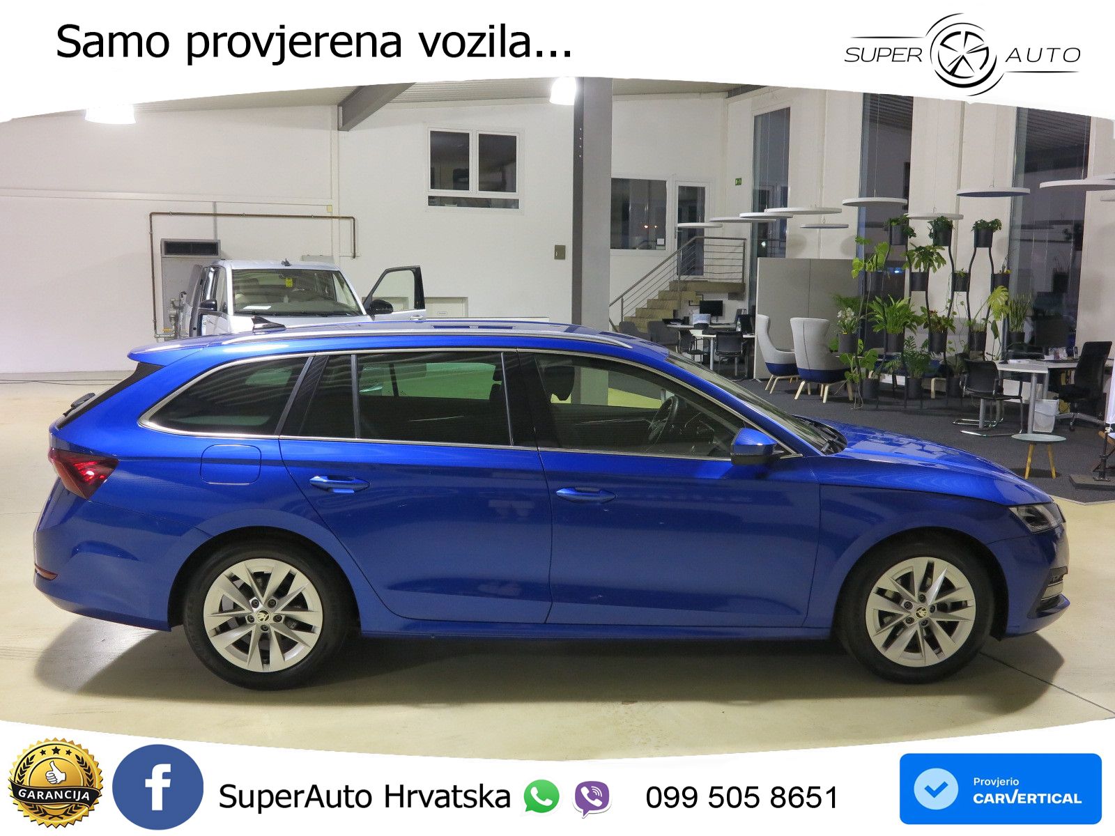Škoda Octavia Combi 2.0 TDI (150 KS) DSG LED+GR SJED+ACC