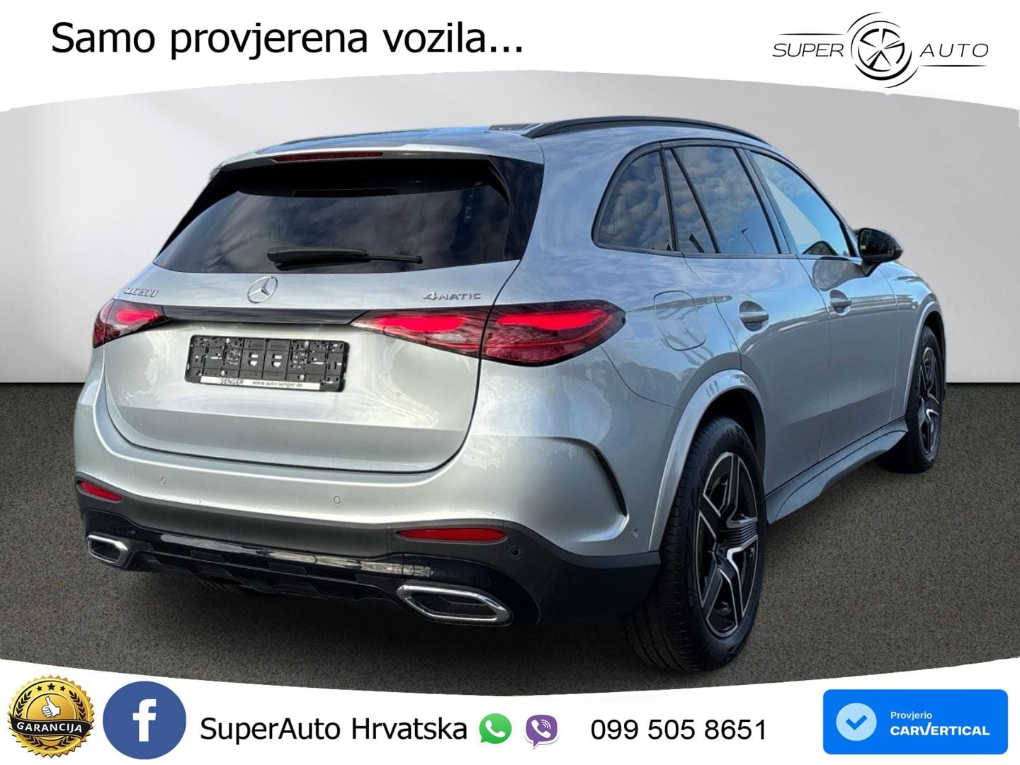 Mercedes GLC 200 (204 KS) 4MATIC 9G-TRONIC AMG ACC+GR SJED+360+PANO