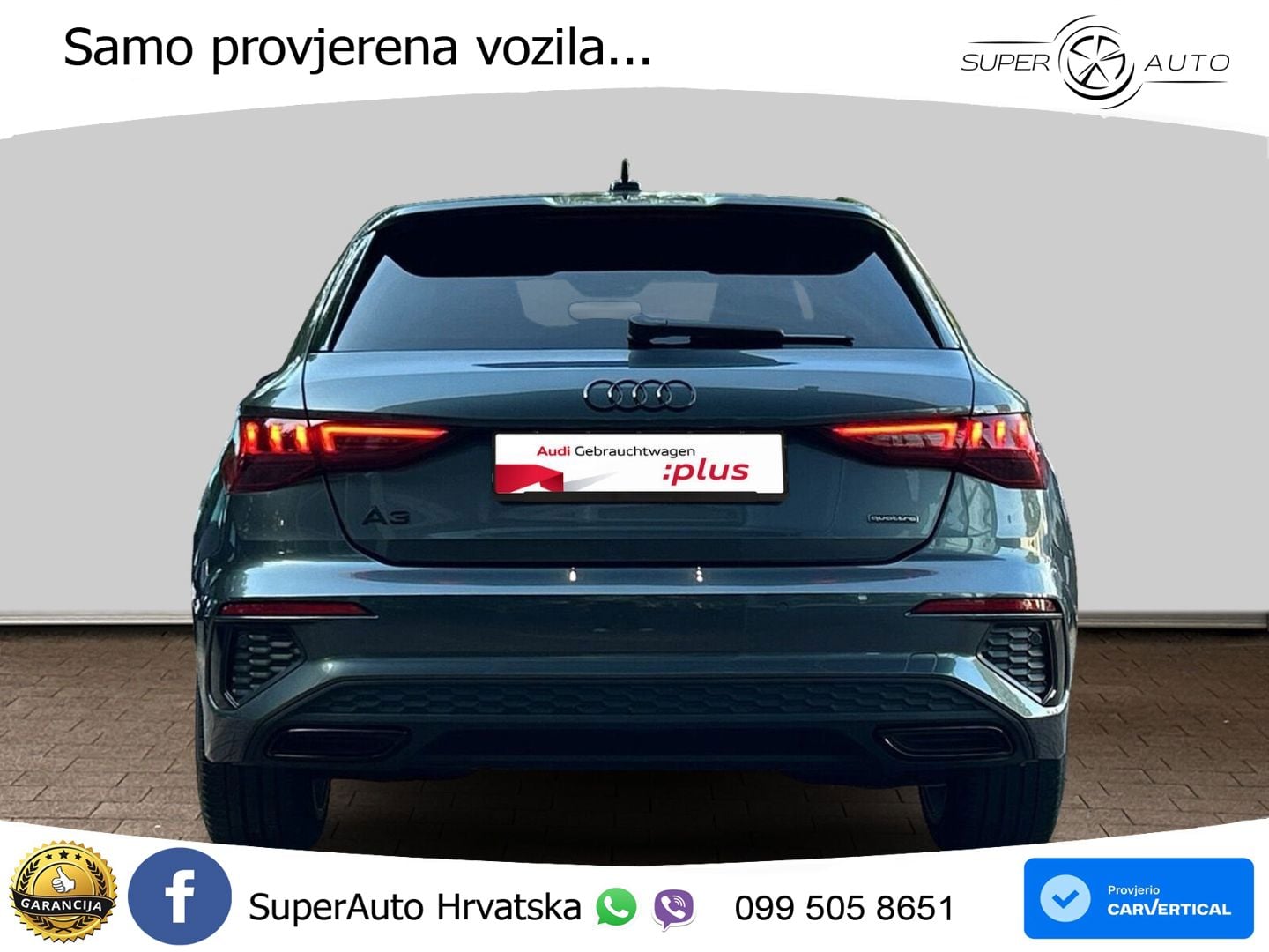 Audi A3 40 TDI (200 KS) quattro S tronic S line LED+GR SJED+ACC