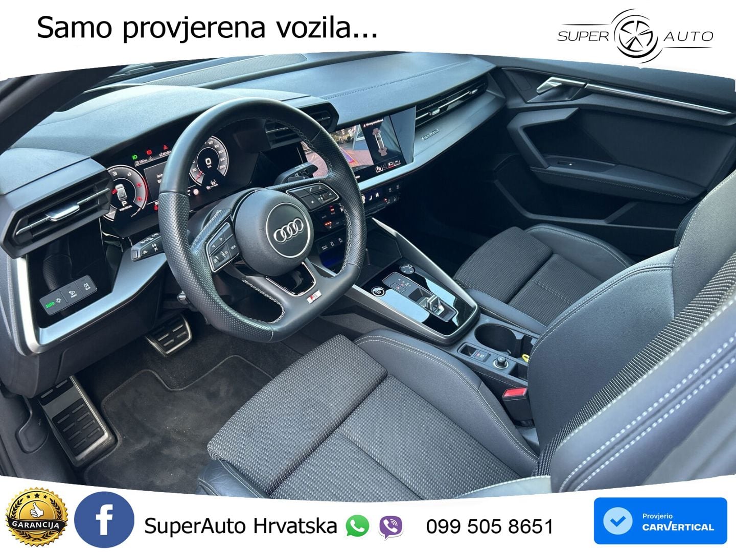 Audi A3 40 TDI (200 KS) quattro S tronic S line LED+GR SJED+ACC