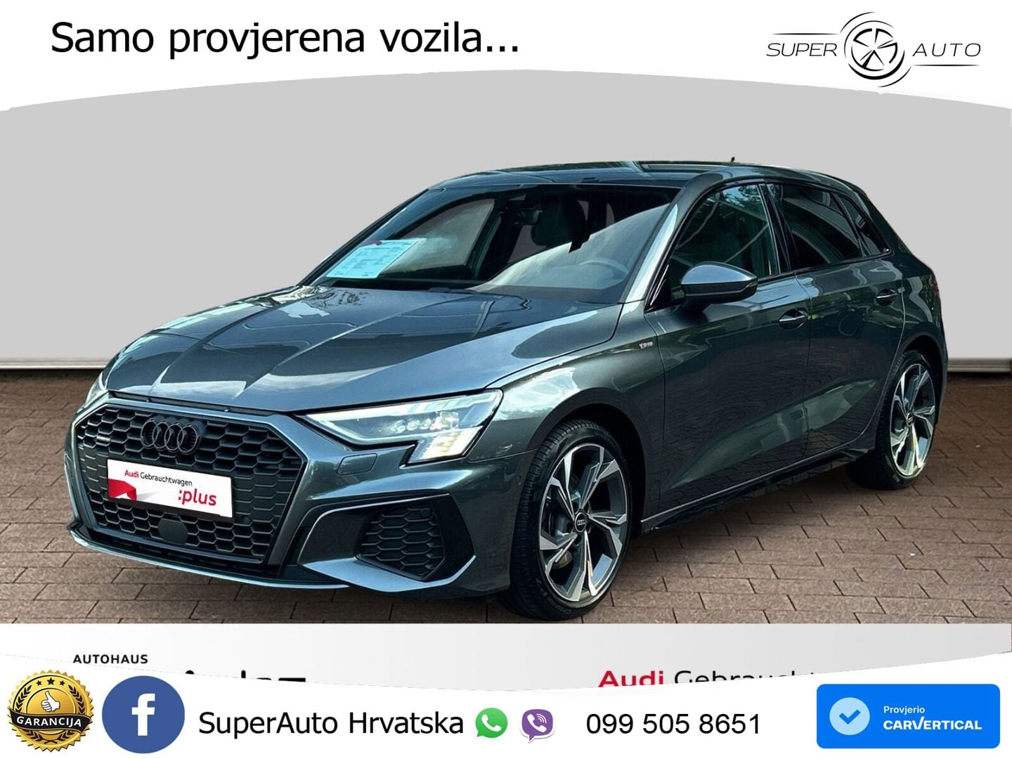 Audi A3 40 TDI (200 KS) quattro S tronic S line LED+GR SJED+ACC