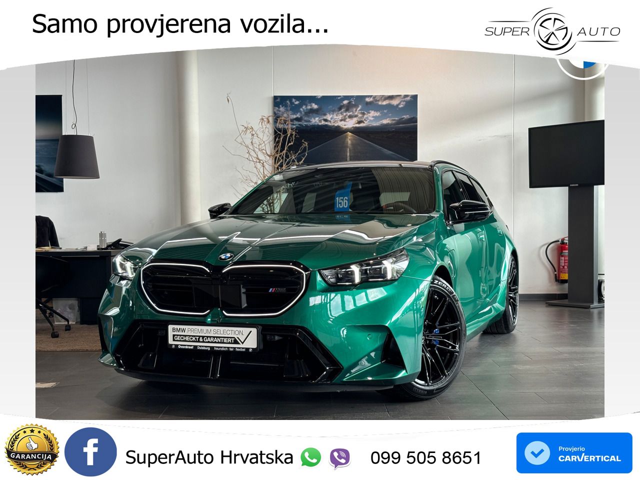 BMW M5 Touring 4.4 V8 (727 KS) xDrive Steptronic ACC+GR SJED+360+PANO