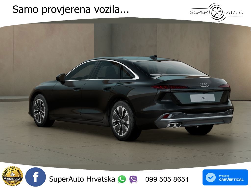 Audi A6 2.0 TDI (204 KS) S tronic LED+GR SJED+ACC