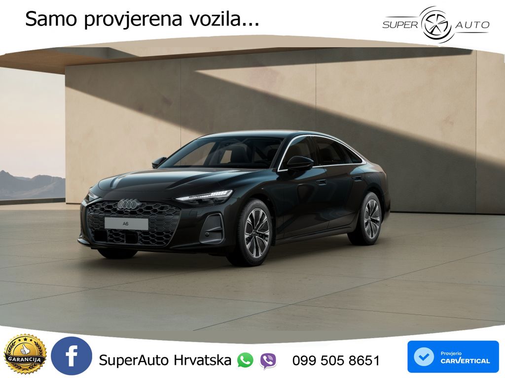 Audi A6 2.0 TDI (204 KS) S tronic LED+GR SJED+ACC