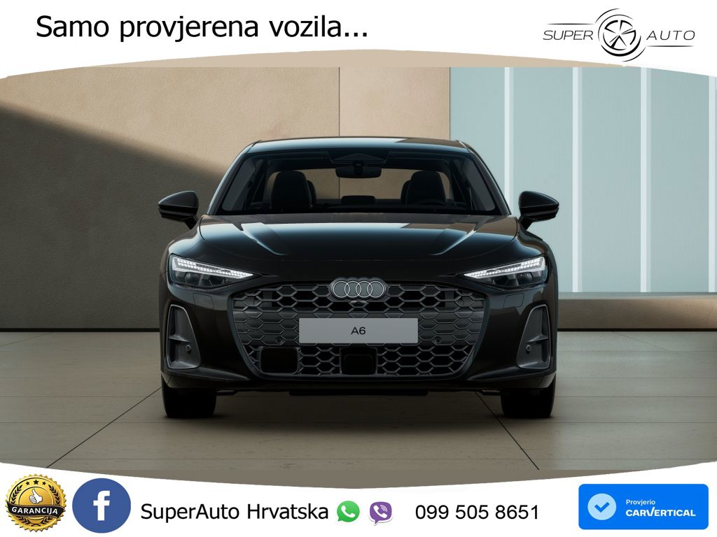 Audi A6 2.0 TDI (204 KS) S tronic LED+GR SJED+ACC