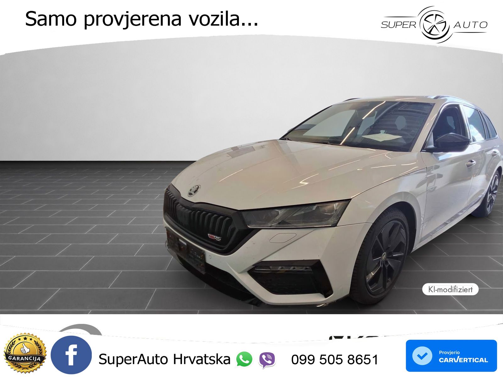 Škoda Octavia Combi RS 2.0 TDI (200 KS) DSG
