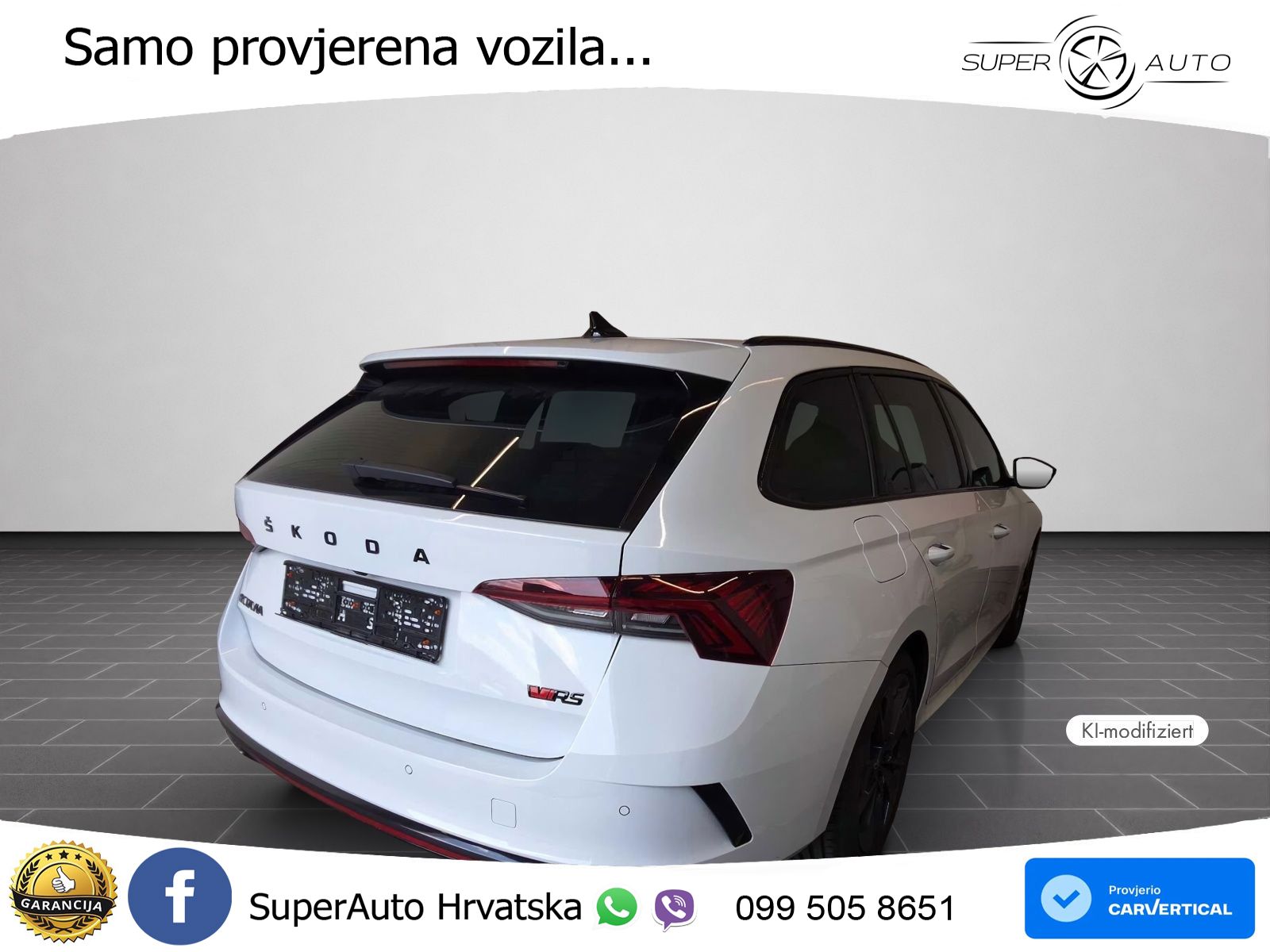 Škoda Octavia Combi RS 2.0 TDI (200 KS) DSG