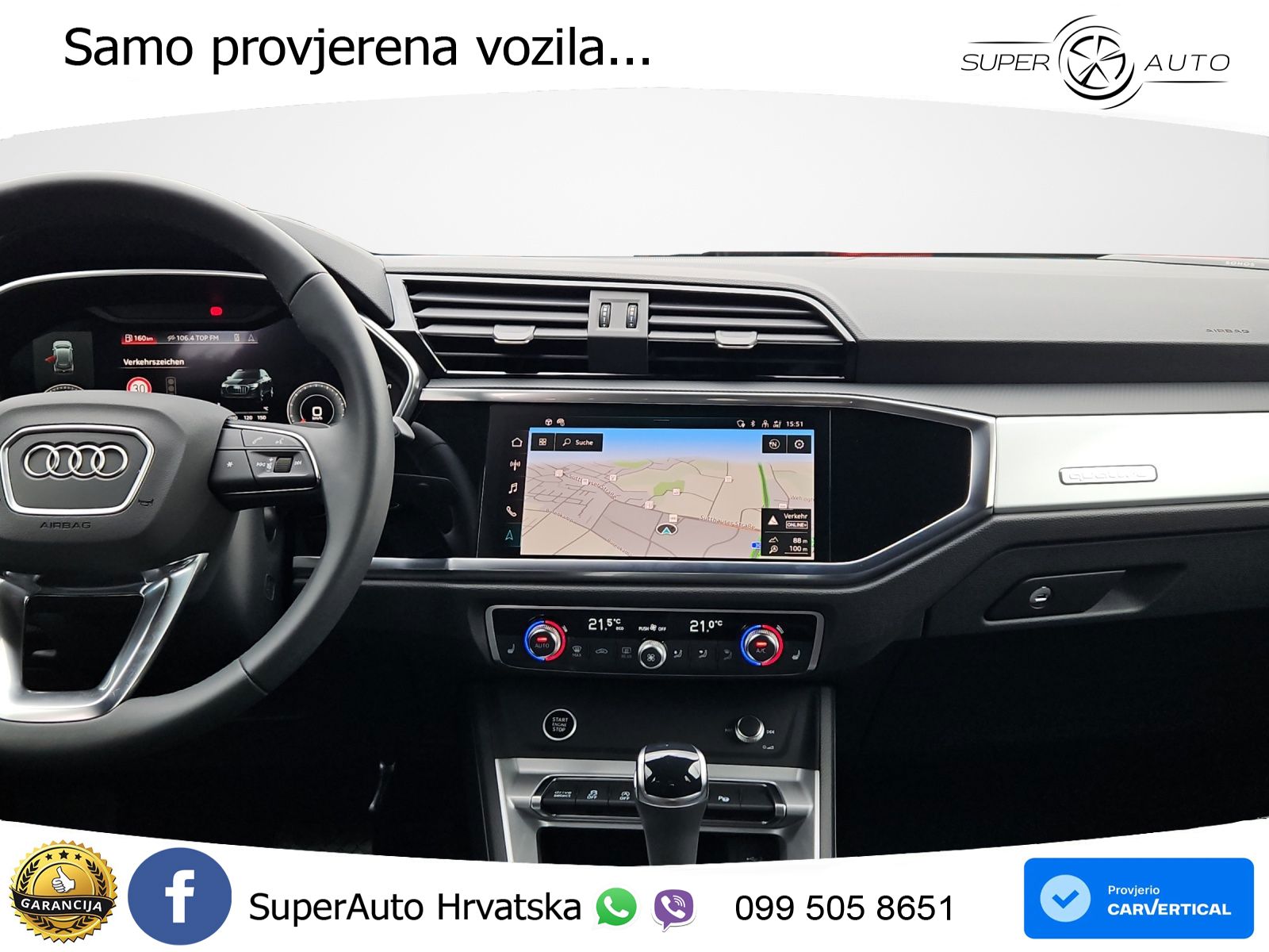 Audi Q3 45 TFSI (245 KS) quattro S tronic advanced LED+GR SJED+ACC