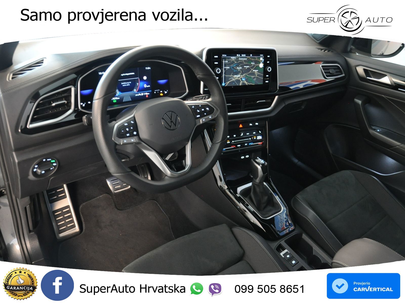 Volkswagen T-Roc 1.5 TSI (150 KS) DSG R-Line LED+GR SJED+ACC