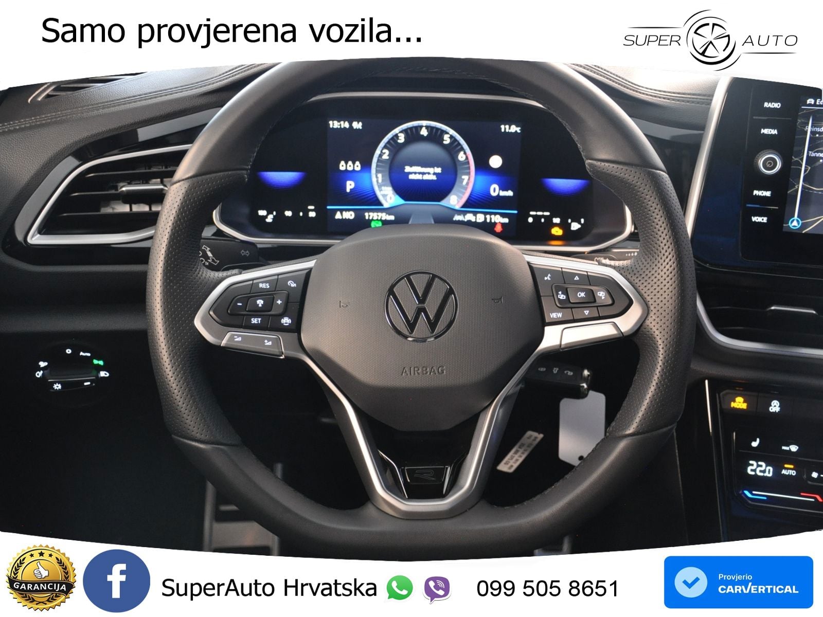 Volkswagen T-Roc 1.5 TSI (150 KS) DSG R-Line LED+GR SJED+ACC