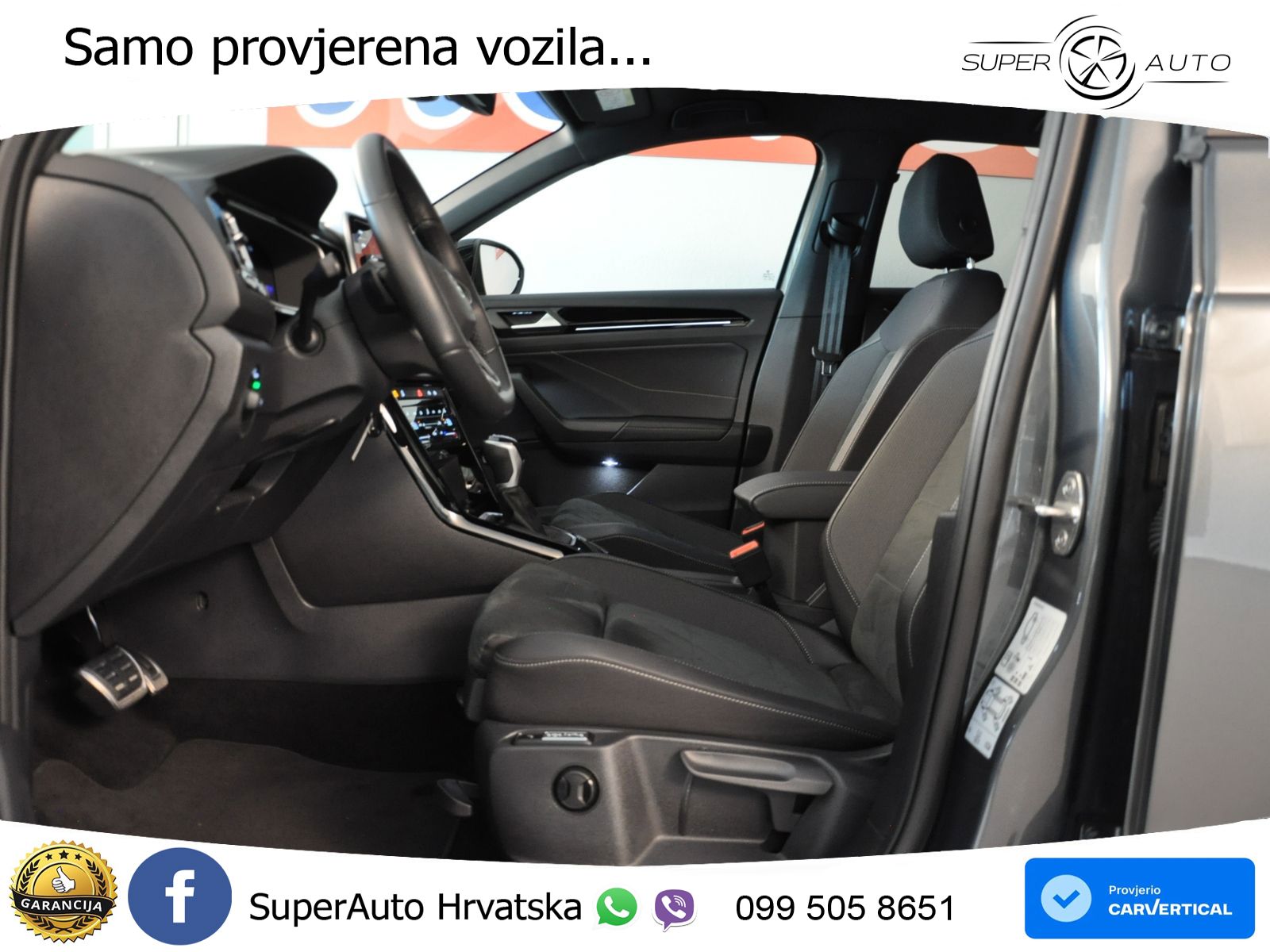 Volkswagen T-Roc 1.5 TSI (150 KS) DSG R-Line LED+GR SJED+ACC