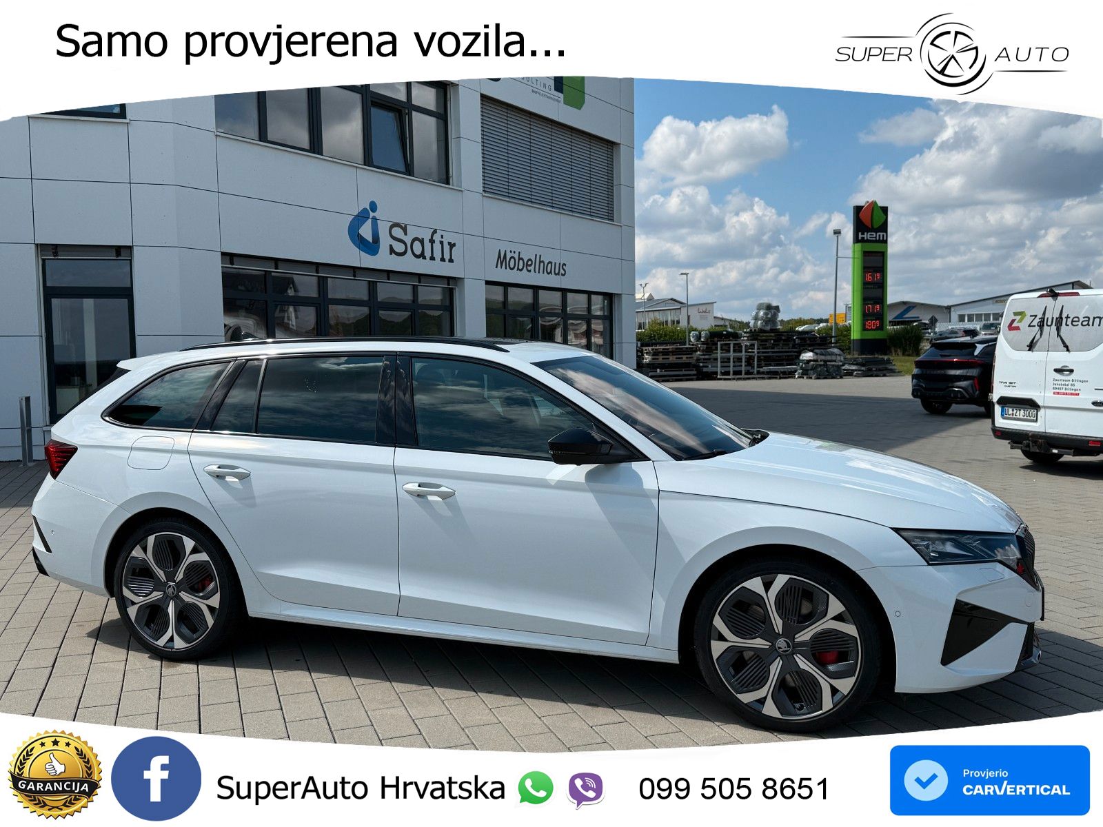 Škoda Octavia Combi RS 2.0 TSI (265 KS) DSG MATRIX+GR SJED+KAM