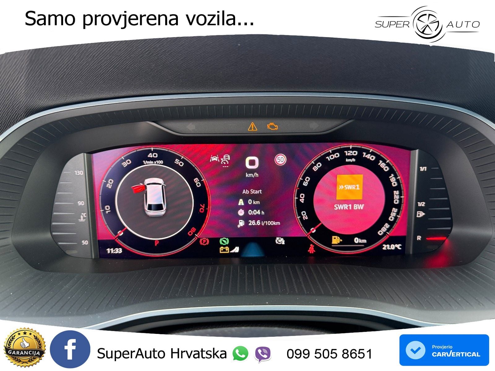 Škoda Octavia Combi RS 2.0 TSI (265 KS) DSG MATRIX+GR SJED+KAM