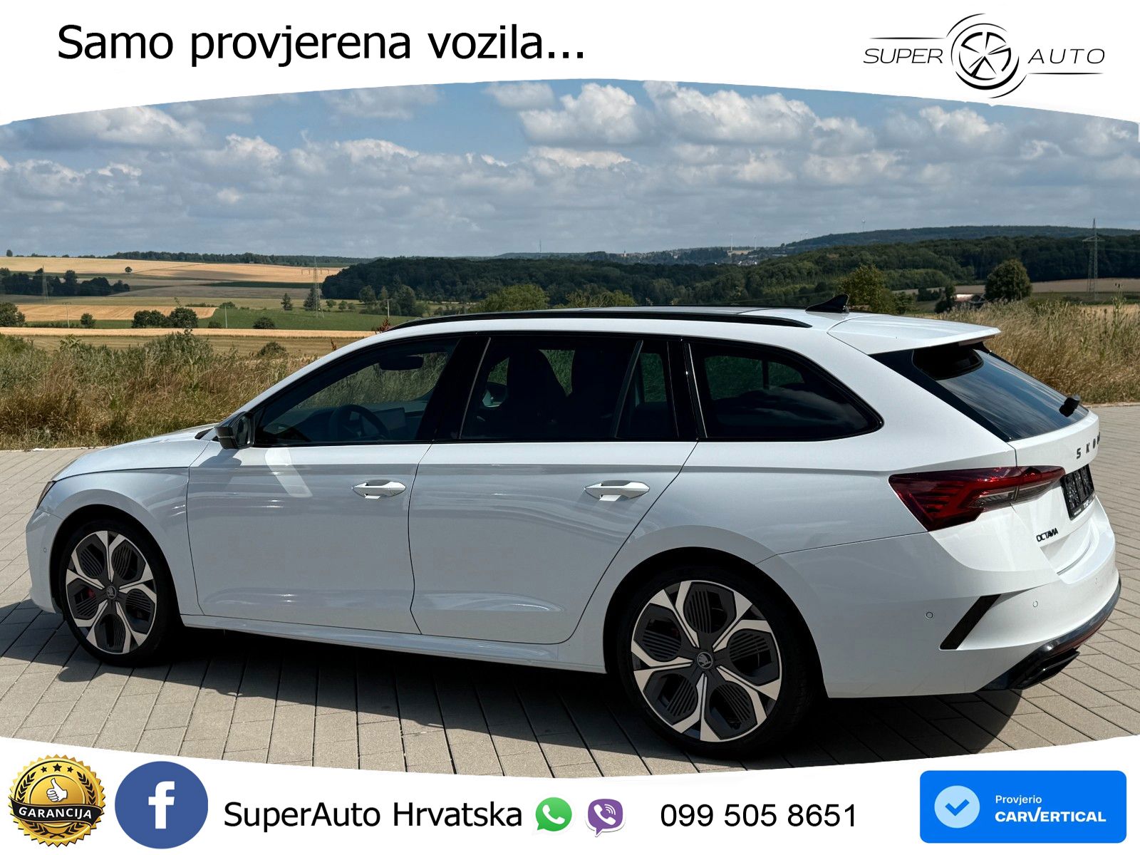 Škoda Octavia Combi RS 2.0 TSI (265 KS) DSG MATRIX+GR SJED+KAM