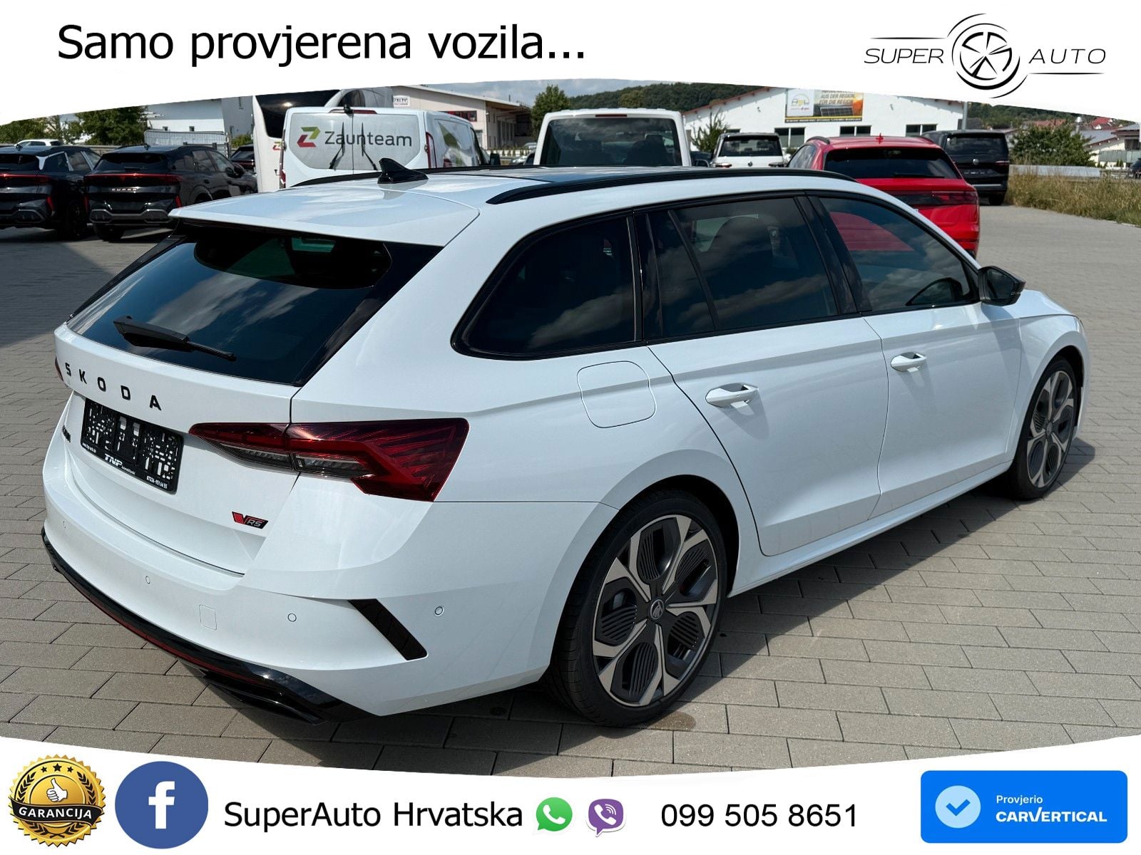 Škoda Octavia Combi RS 2.0 TSI (265 KS) DSG MATRIX+GR SJED+KAM