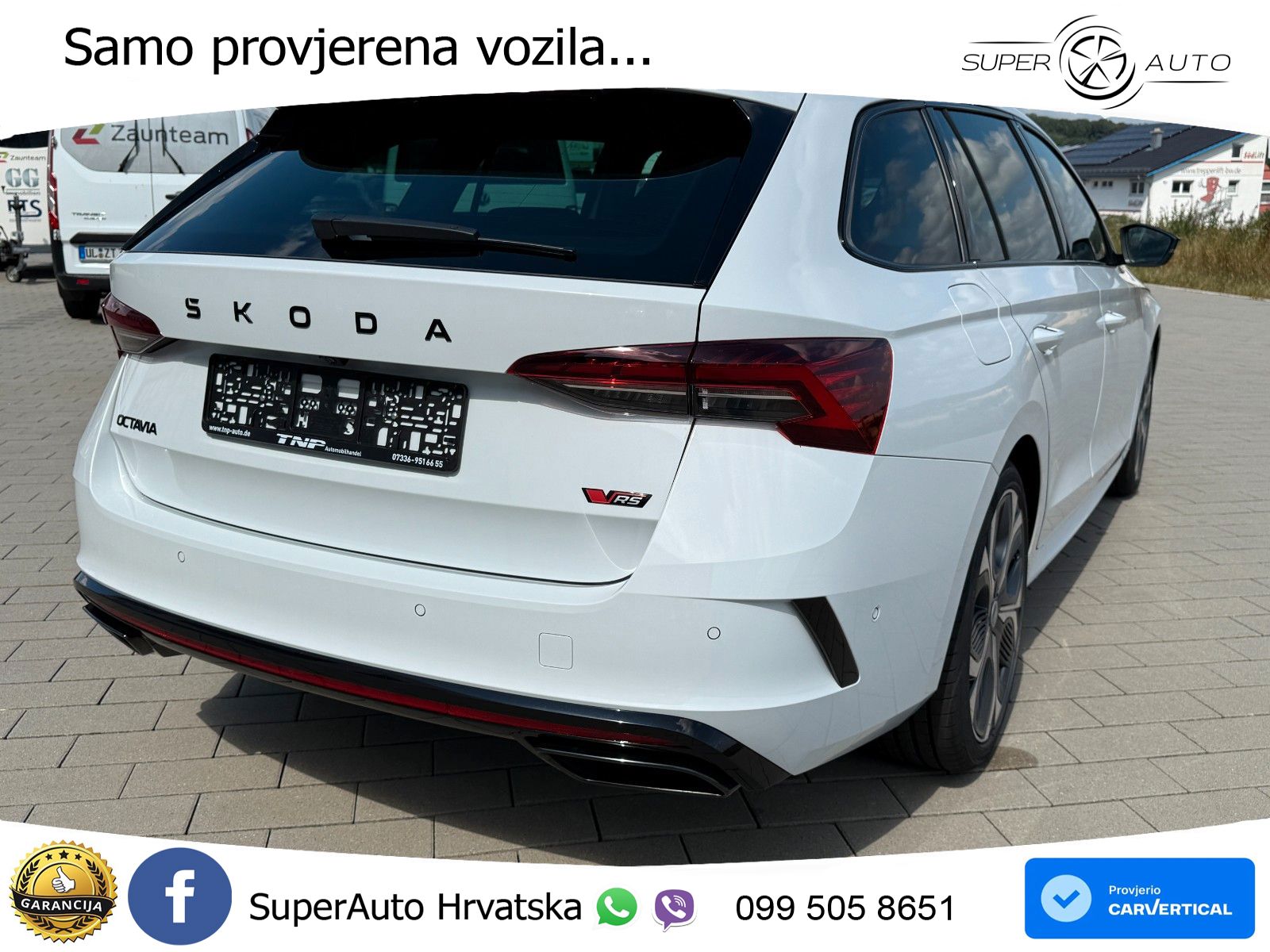 Škoda Octavia Combi RS 2.0 TSI (265 KS) DSG MATRIX+GR SJED+KAM