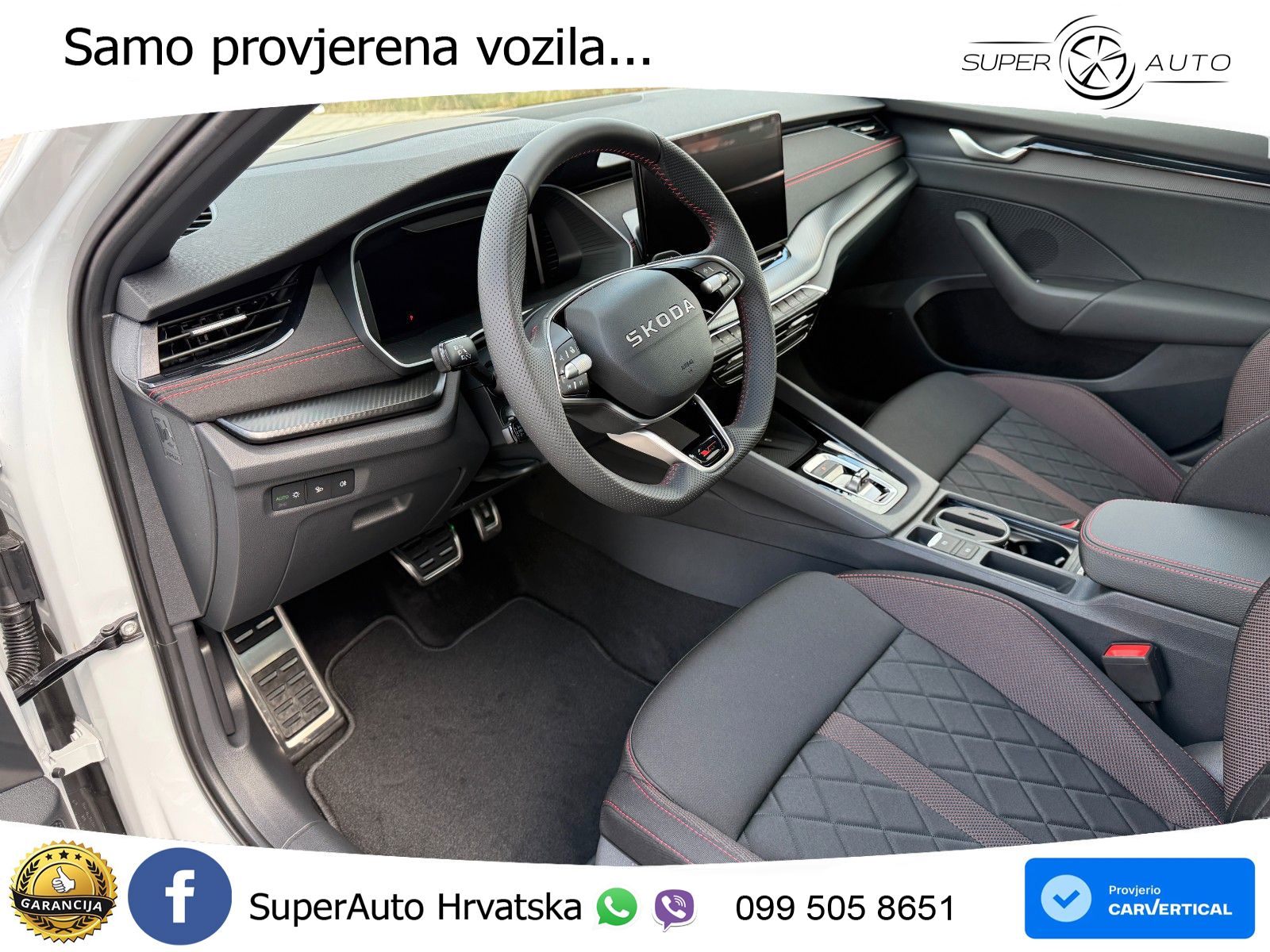 Škoda Octavia Combi RS 2.0 TSI (265 KS) DSG MATRIX+GR SJED+KAM