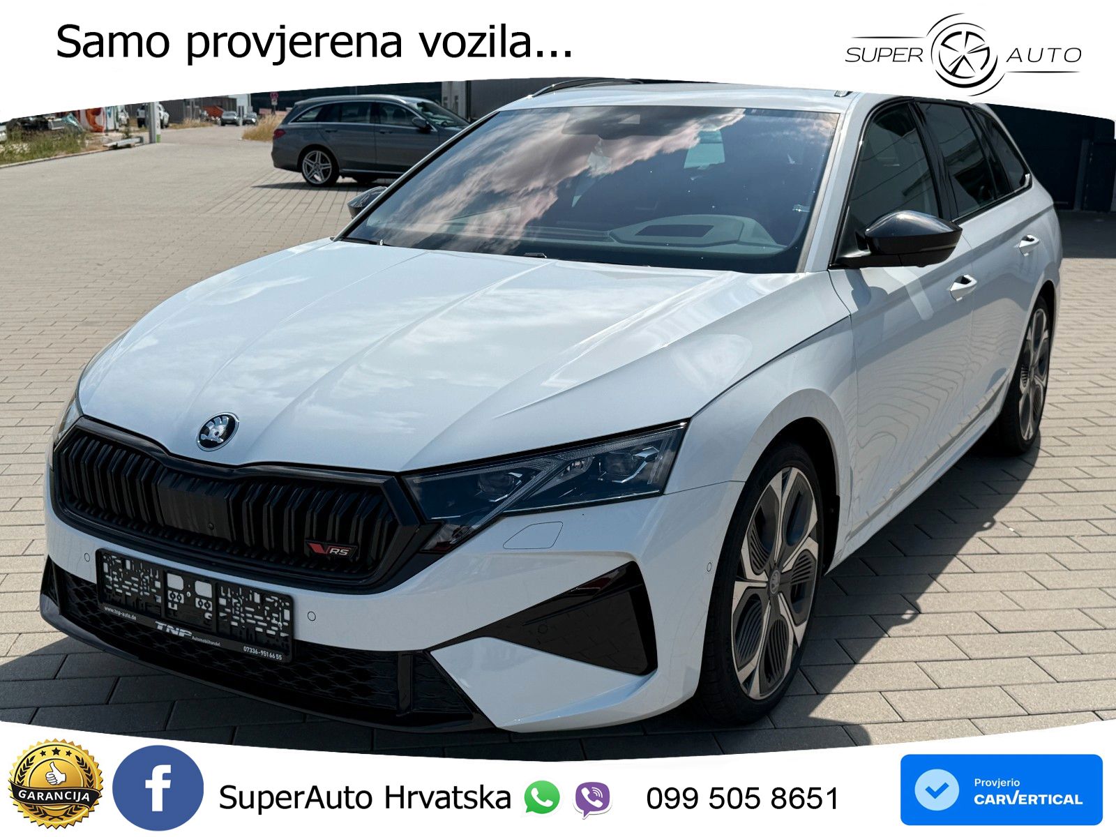 Škoda Octavia Combi RS 2.0 TSI (265 KS) DSG MATRIX+GR SJED+KAM