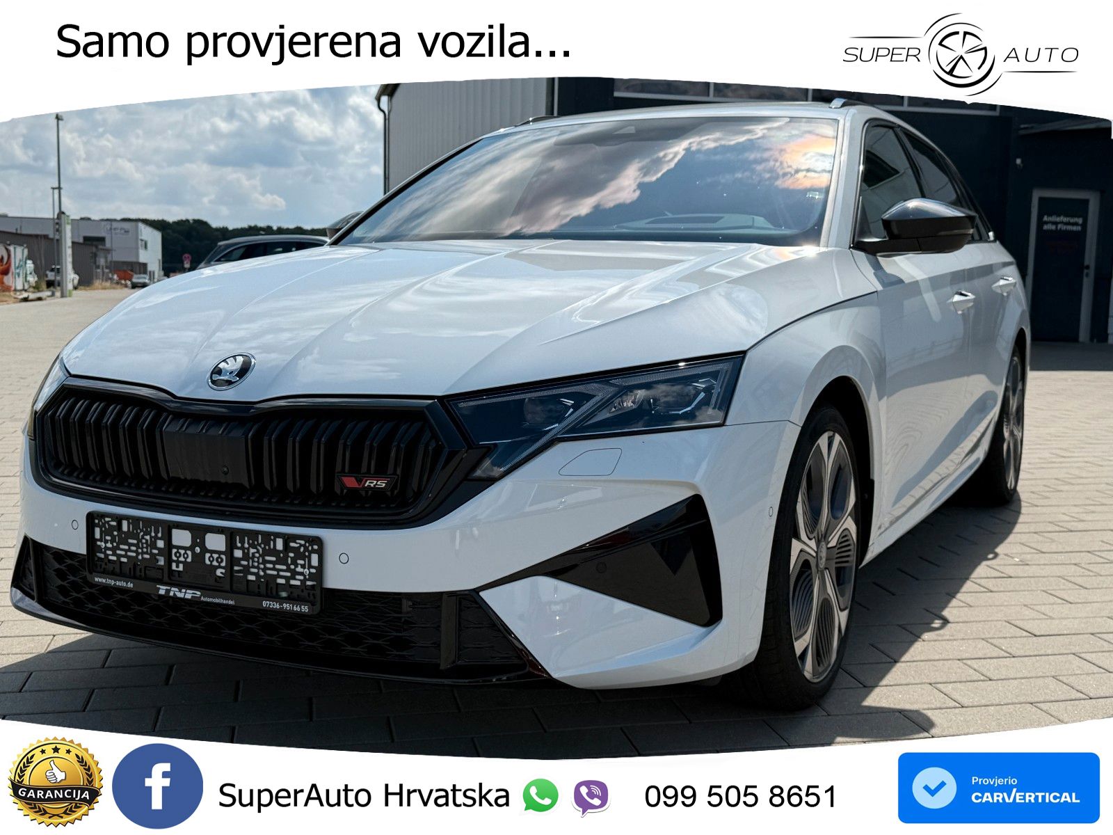 Škoda Octavia Combi RS 2.0 TSI (265 KS) DSG MATRIX+GR SJED+KAM