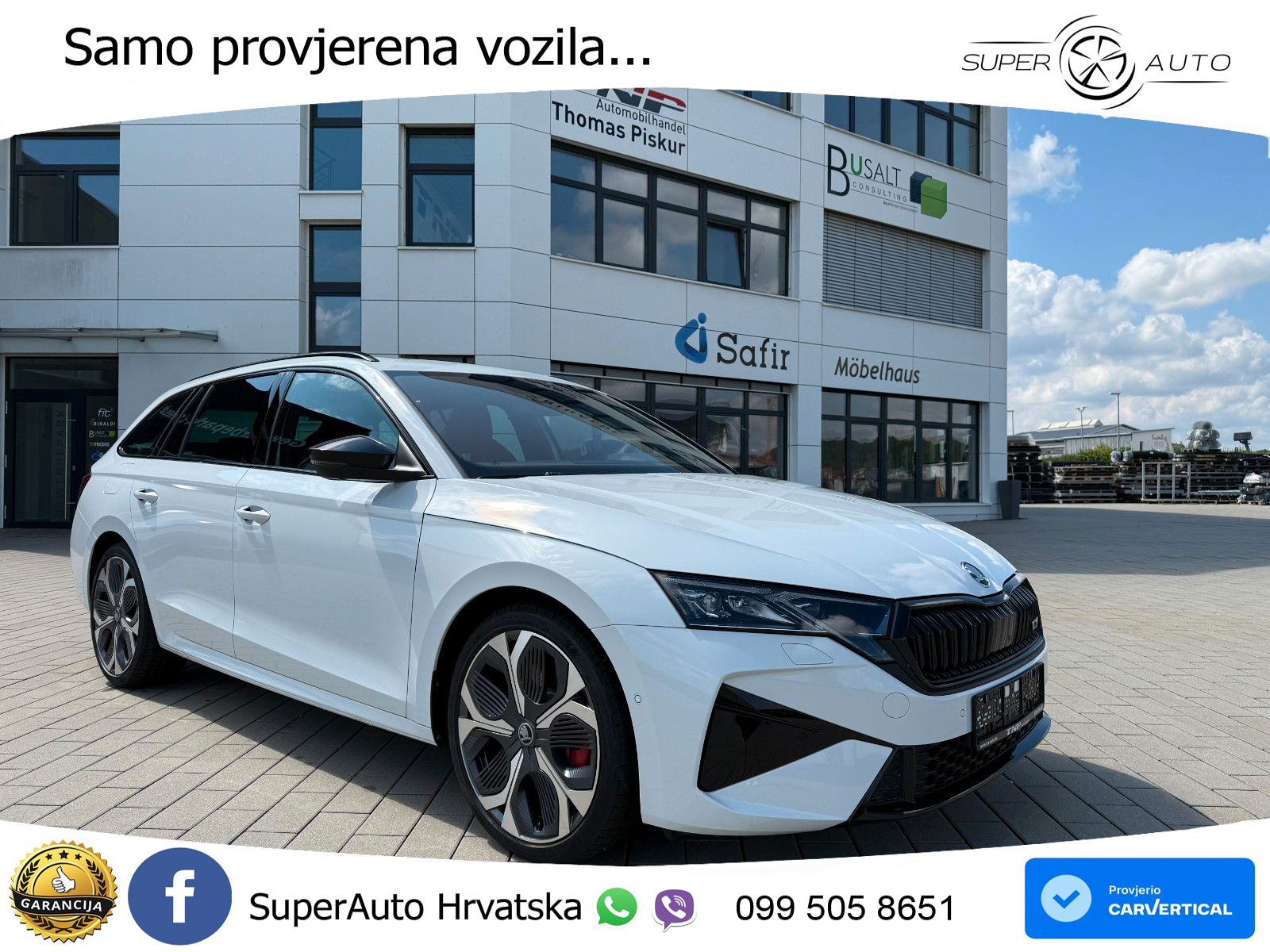 Škoda Octavia Combi RS 2.0 TSI (265 KS) DSG MATRIX+GR SJED+KAM