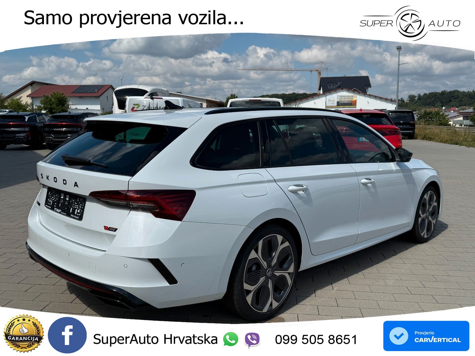 Škoda Octavia Combi RS 2.0 TSI (265 KS) DSG MATRIX+GR SJED+KAM