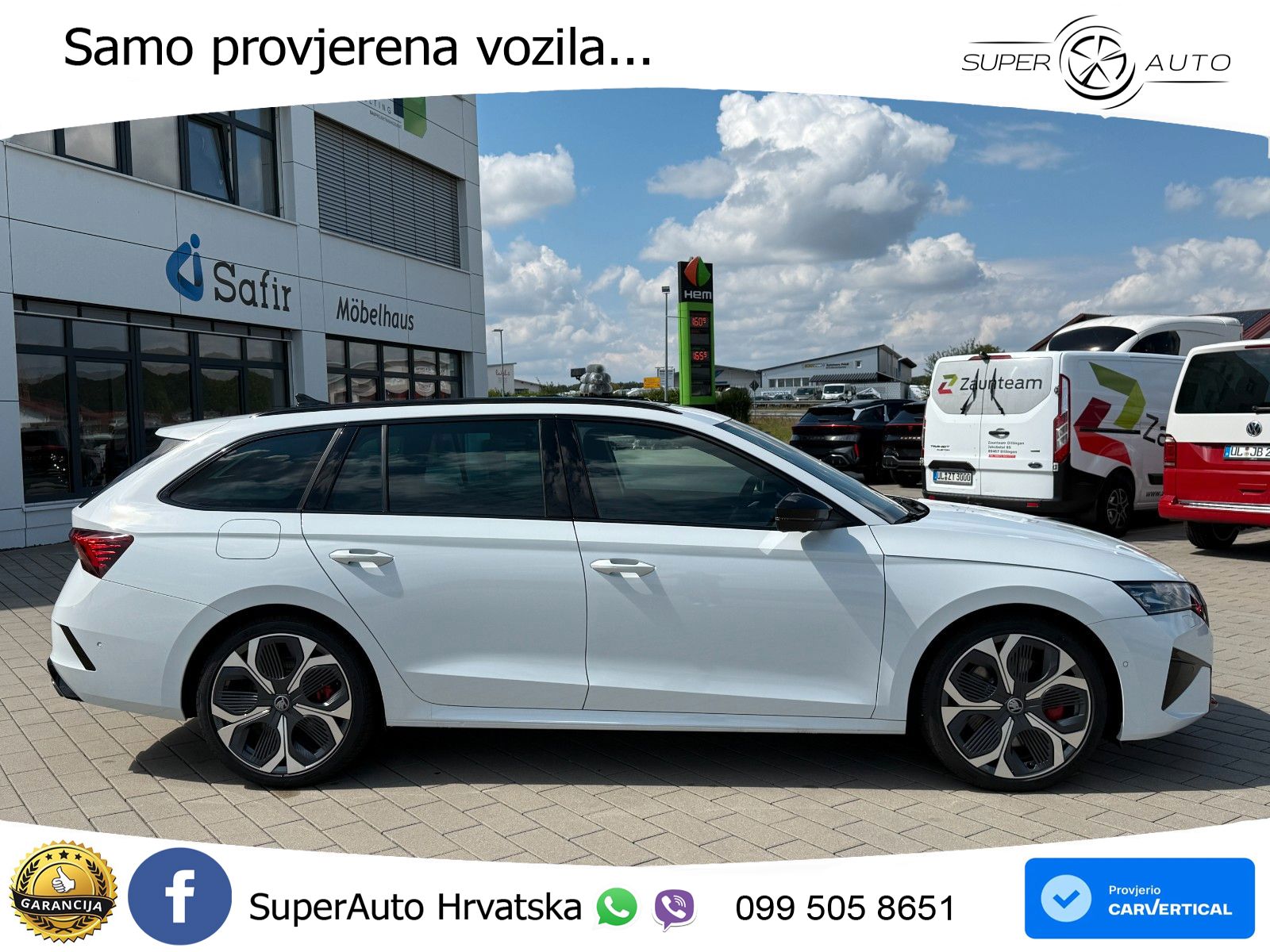 Škoda Octavia Combi RS 2.0 TSI (265 KS) DSG MATRIX+GR SJED+KAM
