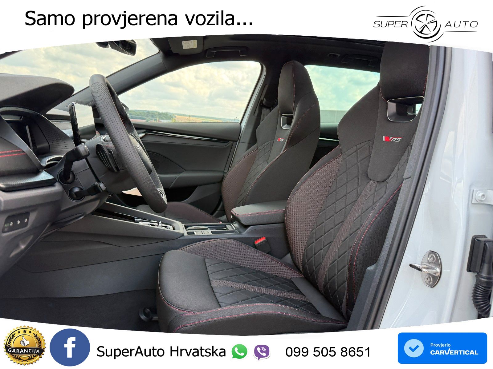 Škoda Octavia Combi RS 2.0 TSI (265 KS) DSG MATRIX+GR SJED+KAM