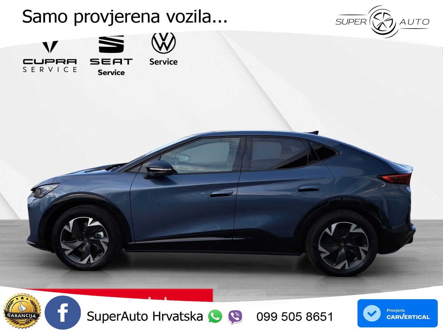 Cupra Tavascan 82 kWh (286 KS) LED+GR SJED+ACC