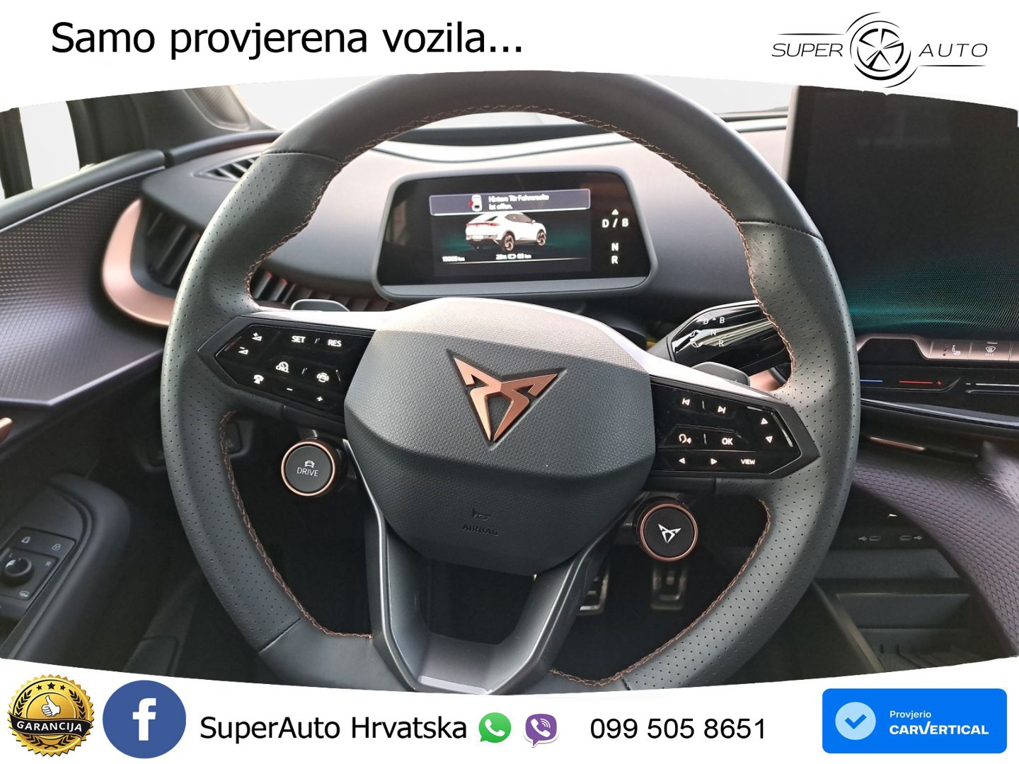 Cupra Tavascan 82 kWh (286 KS) LED+GR SJED+ACC