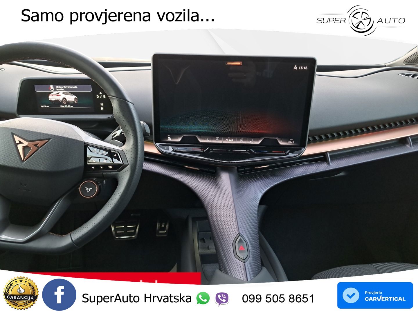 Cupra Tavascan 82 kWh (286 KS) LED+GR SJED+ACC