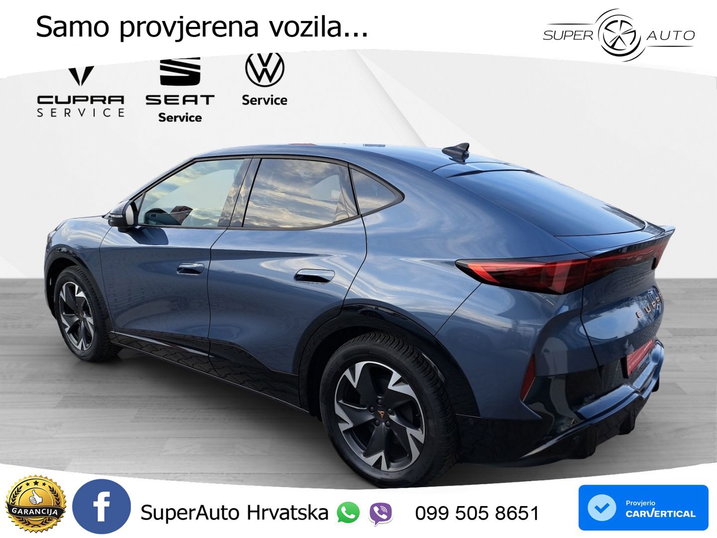 Cupra Tavascan 82 kWh (286 KS) LED+GR SJED+ACC