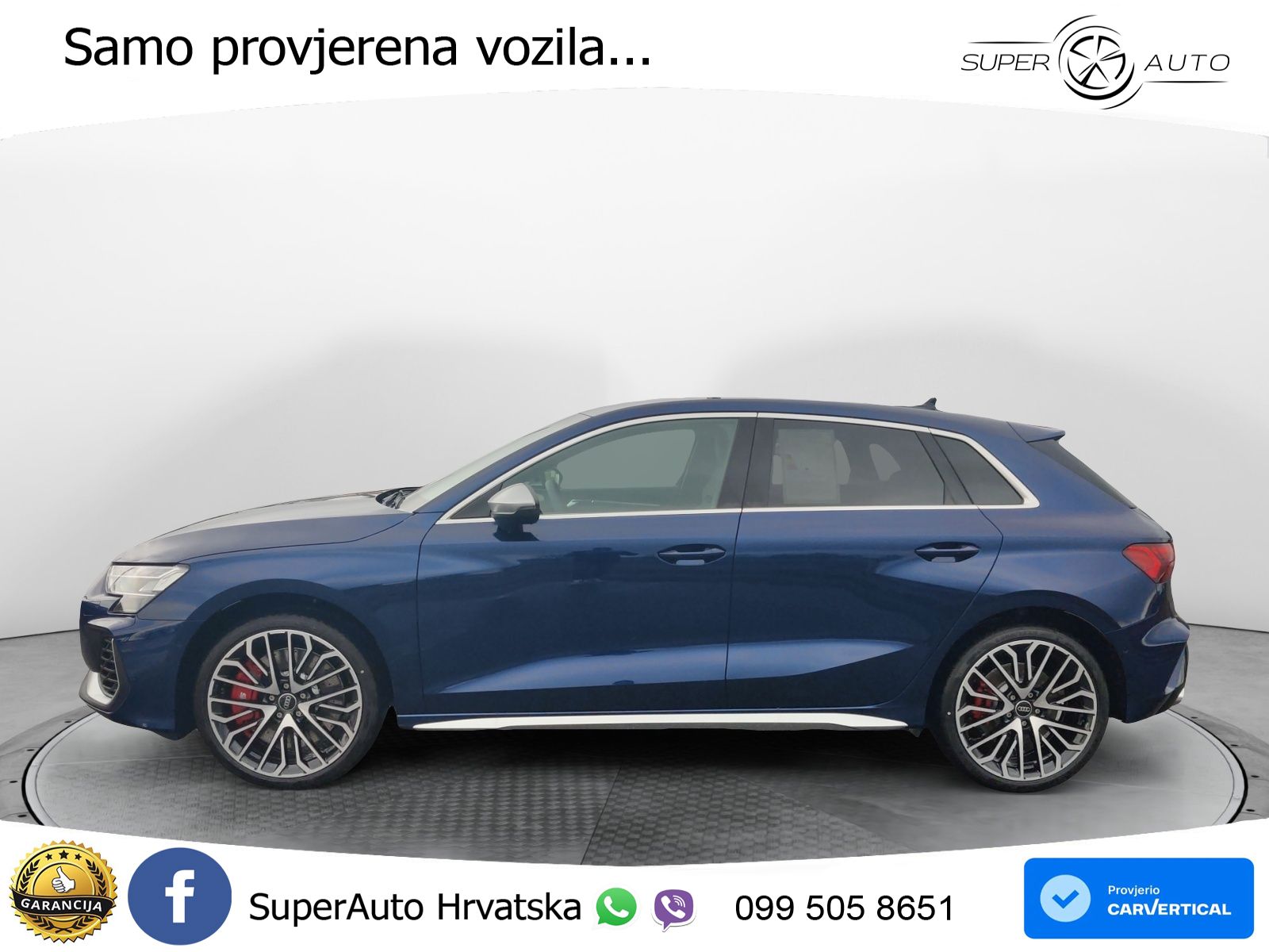 Audi S3 2.0 TFSI (333 KS) quattro S tronic MATRIX+GR SJED+KAM