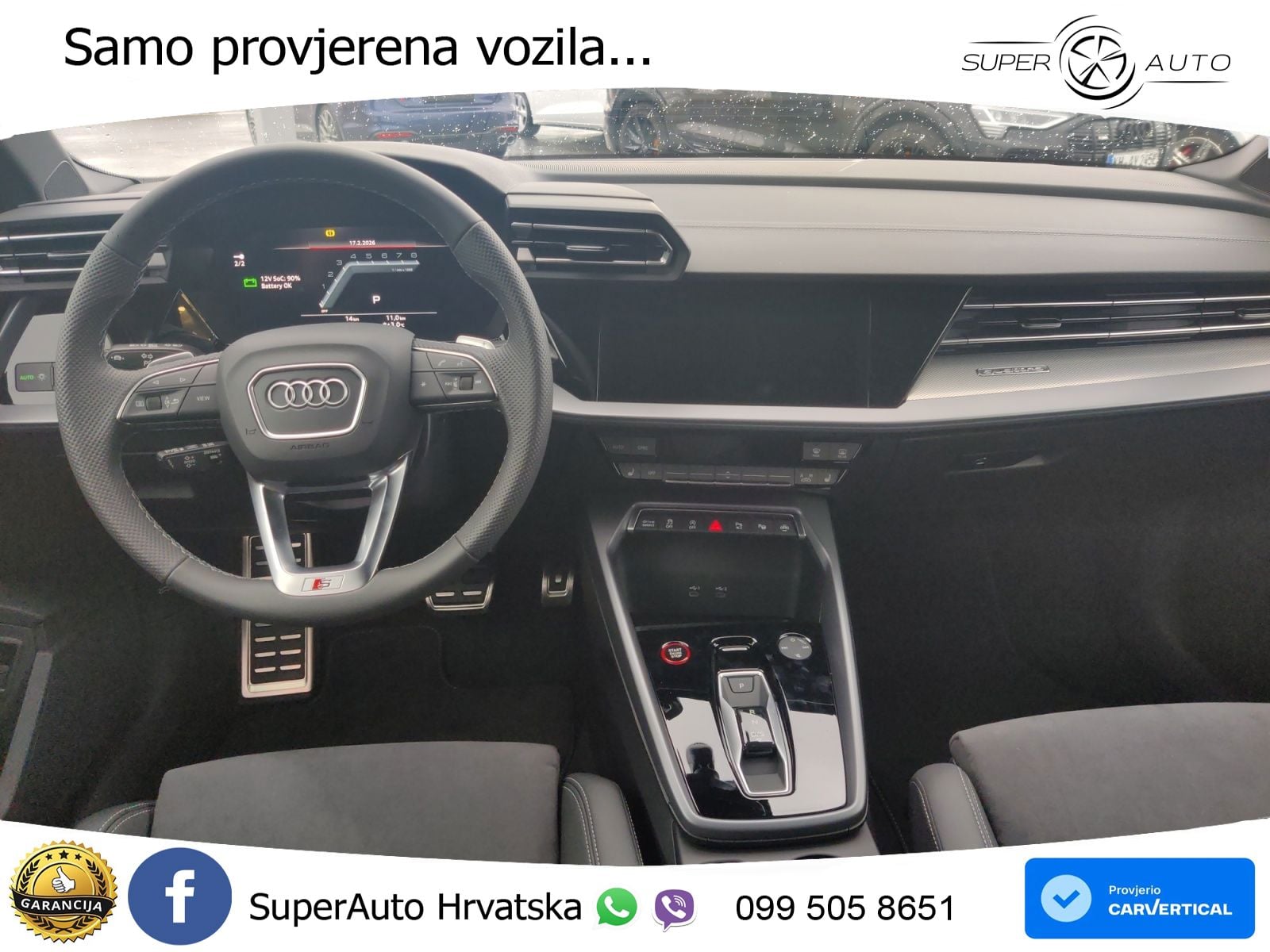Audi S3 2.0 TFSI (333 KS) quattro S tronic MATRIX+GR SJED+KAM