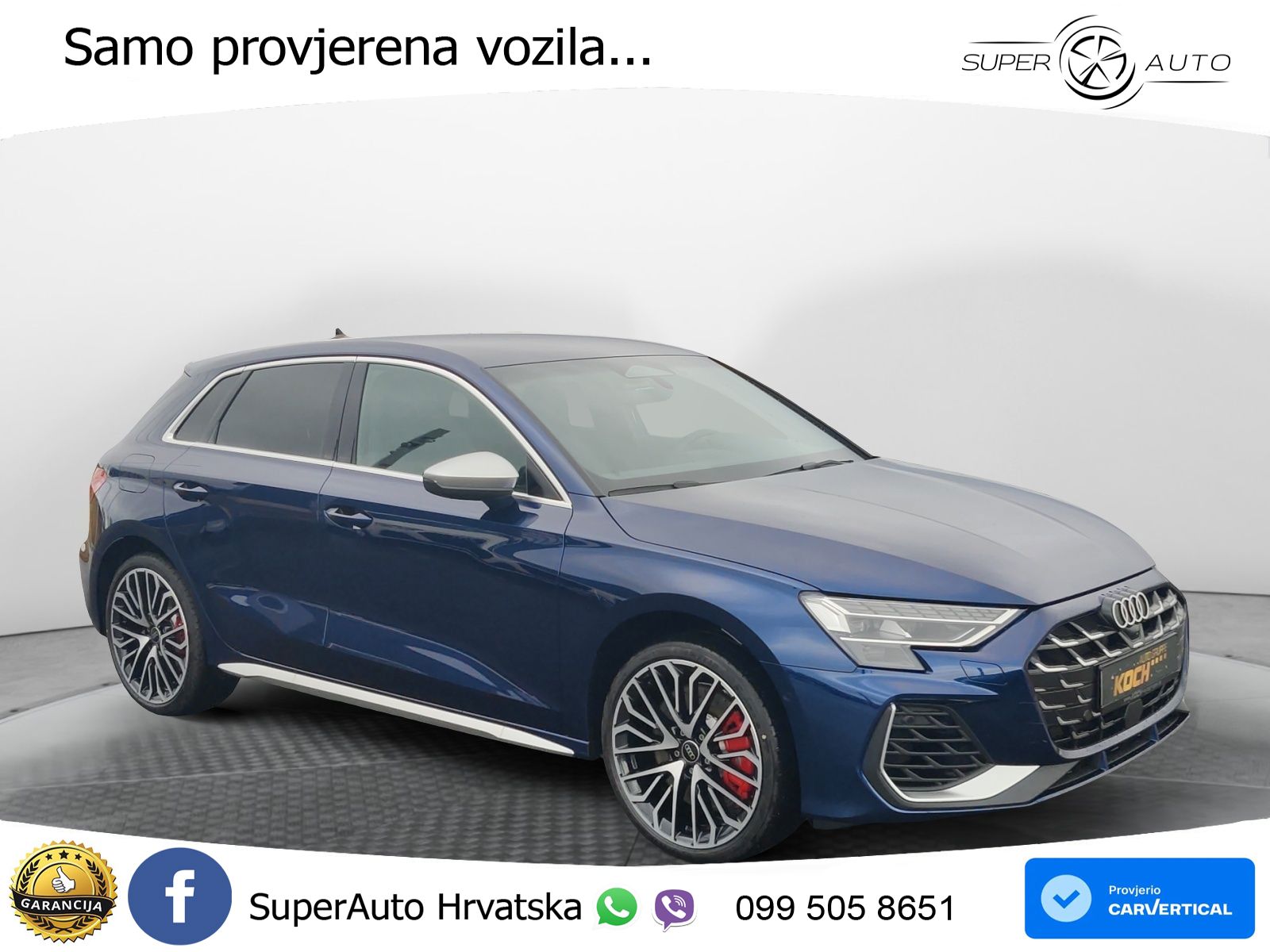 Audi S3 2.0 TFSI (333 KS) quattro S tronic MATRIX+GR SJED+KAM