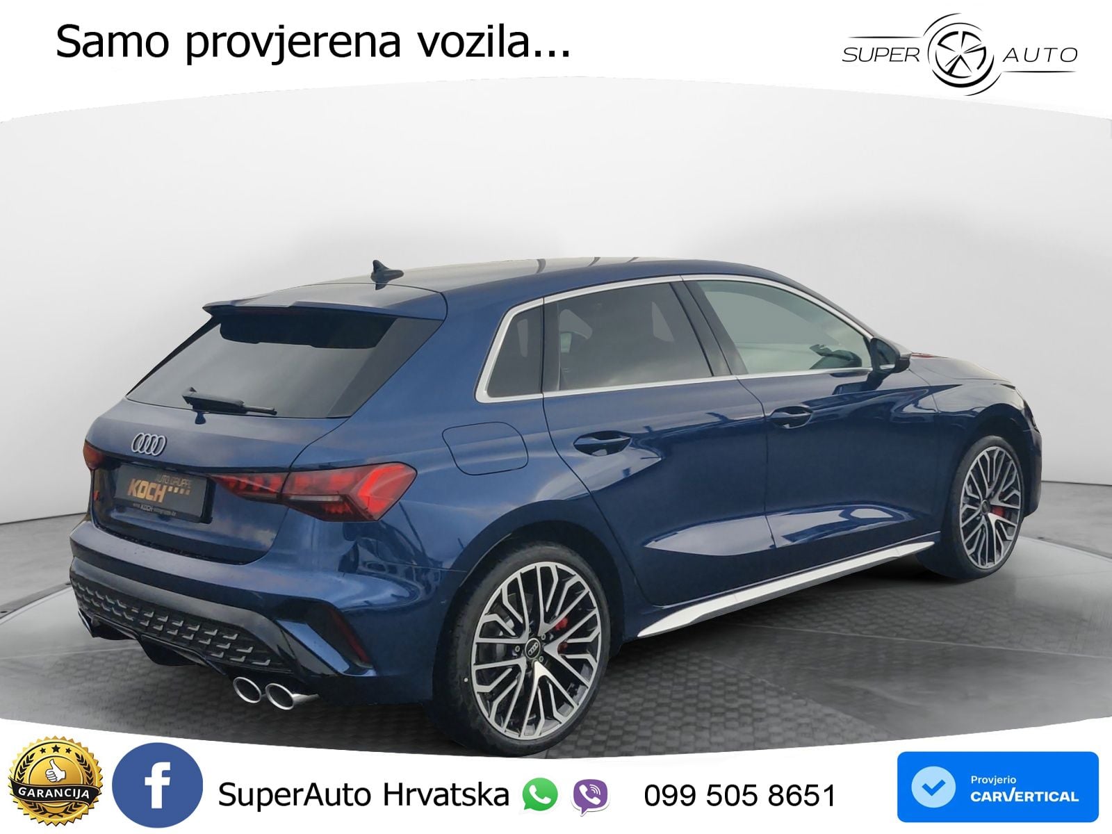 Audi S3 2.0 TFSI (333 KS) quattro S tronic MATRIX+GR SJED+KAM