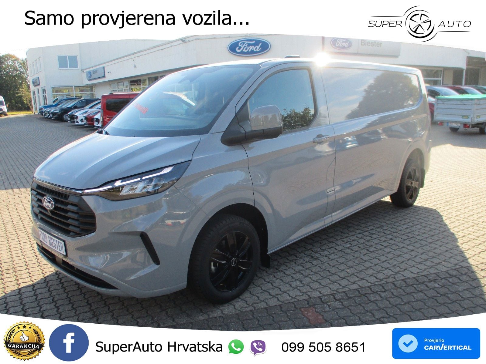 Ford Transit Custom Kasten L2 Limited 5J. Garantie 170 KS