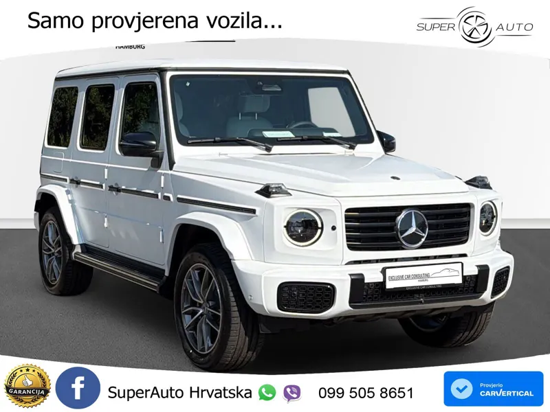 Mercedes G 500 Long (449 KS) 4MATIC 9G-TRONIC Exclusive ZRAČNI+ACC+GR SJED+360+PANO