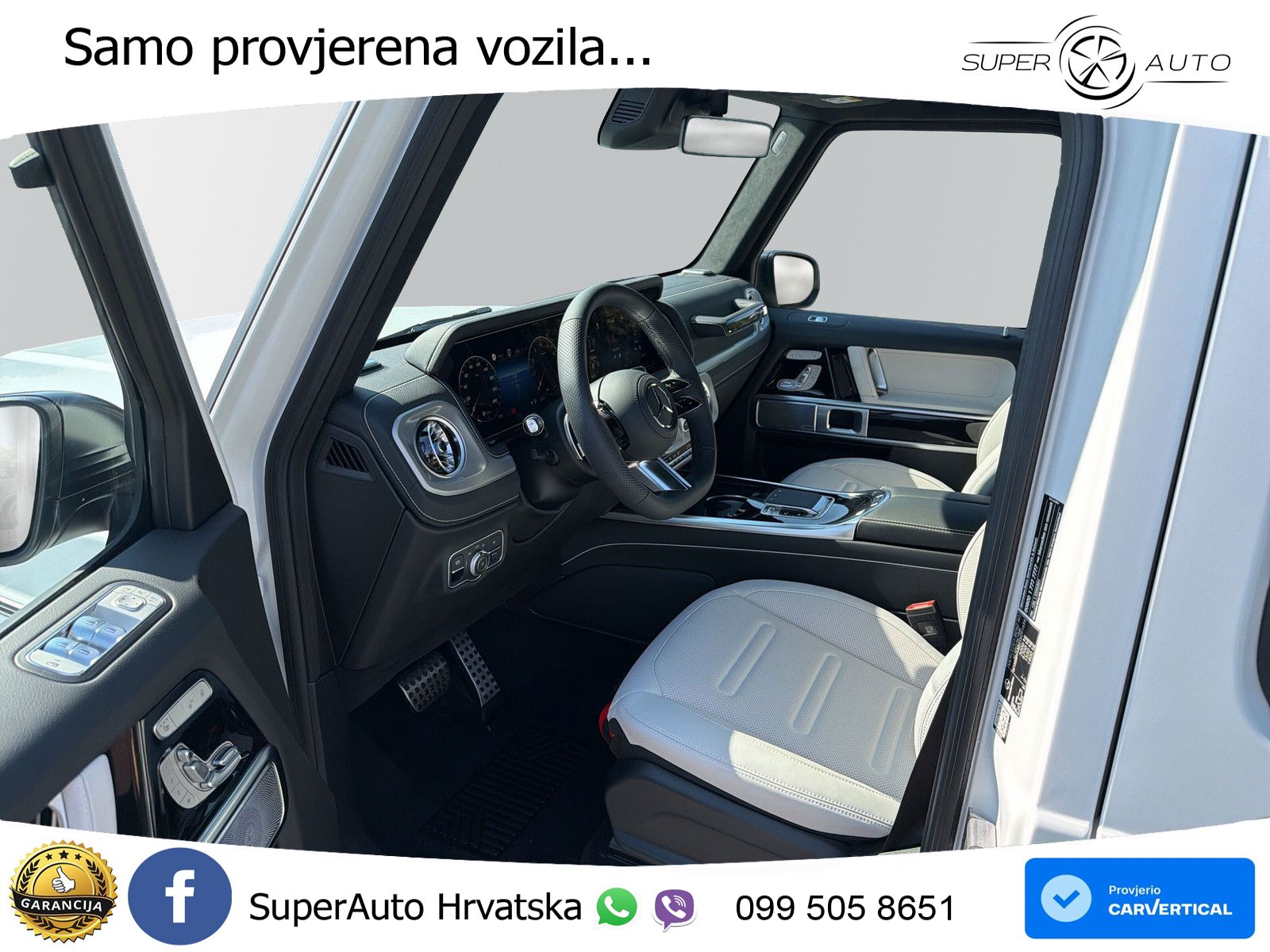 Mercedes G 500 Long (449 KS) 4MATIC 9G-TRONIC Exclusive ZRAČNI+ACC+GR SJED+360+PANO