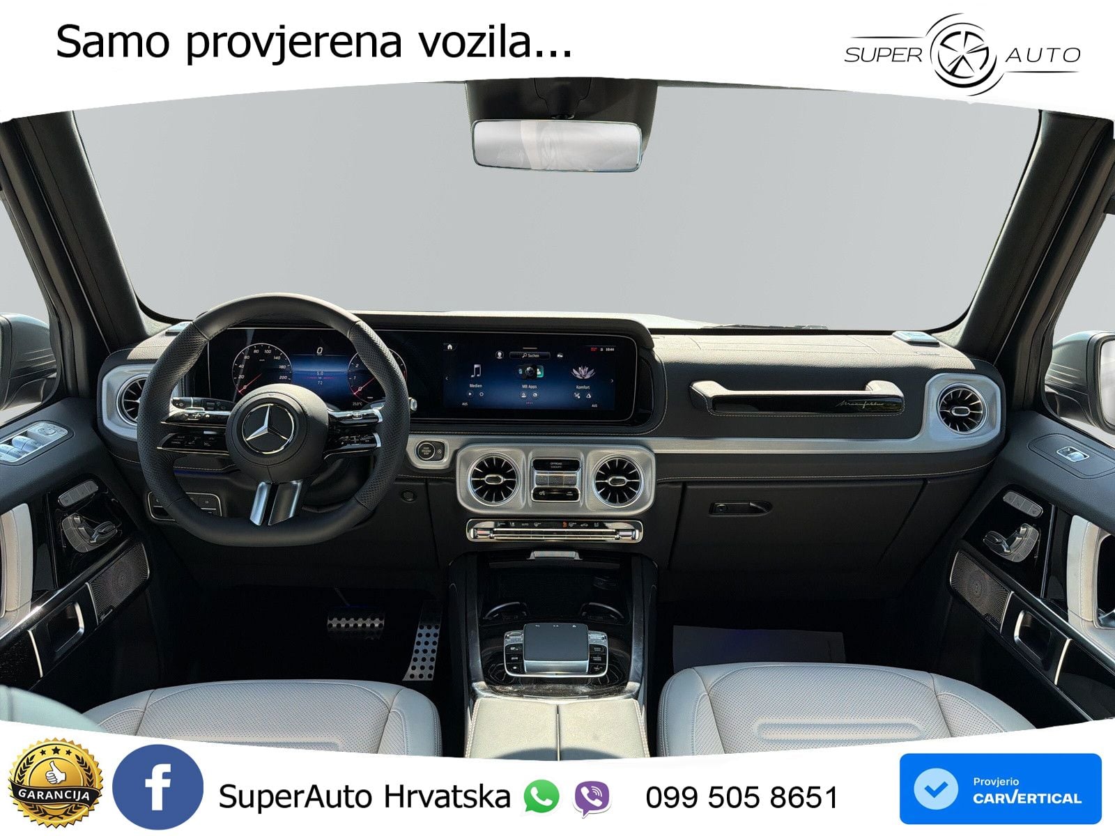 Mercedes G 500 Long (449 KS) 4MATIC 9G-TRONIC Exclusive ZRAČNI+ACC+GR SJED+360+PANO