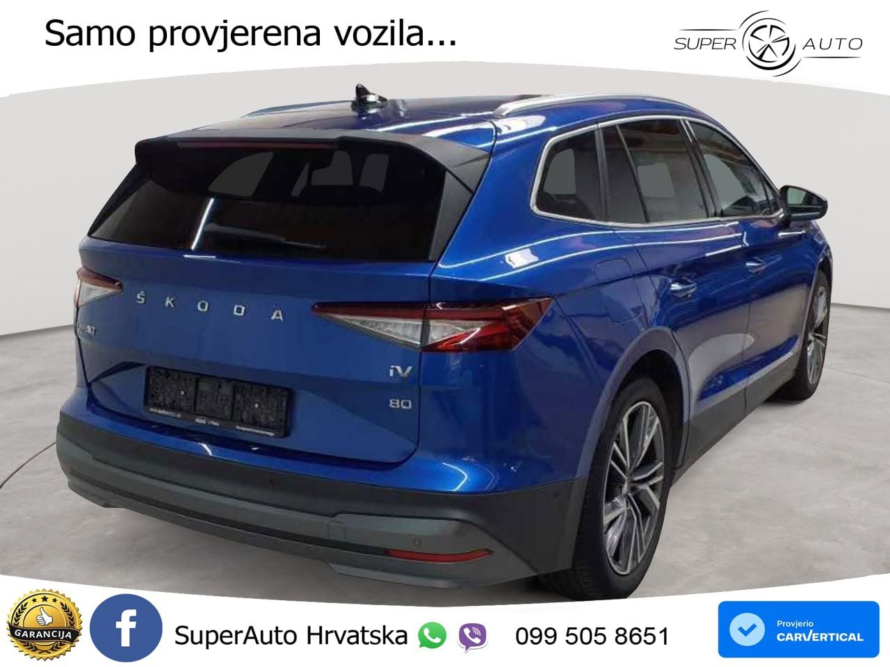 Škoda Enyaq iV 80 82 kWh (204 KS)