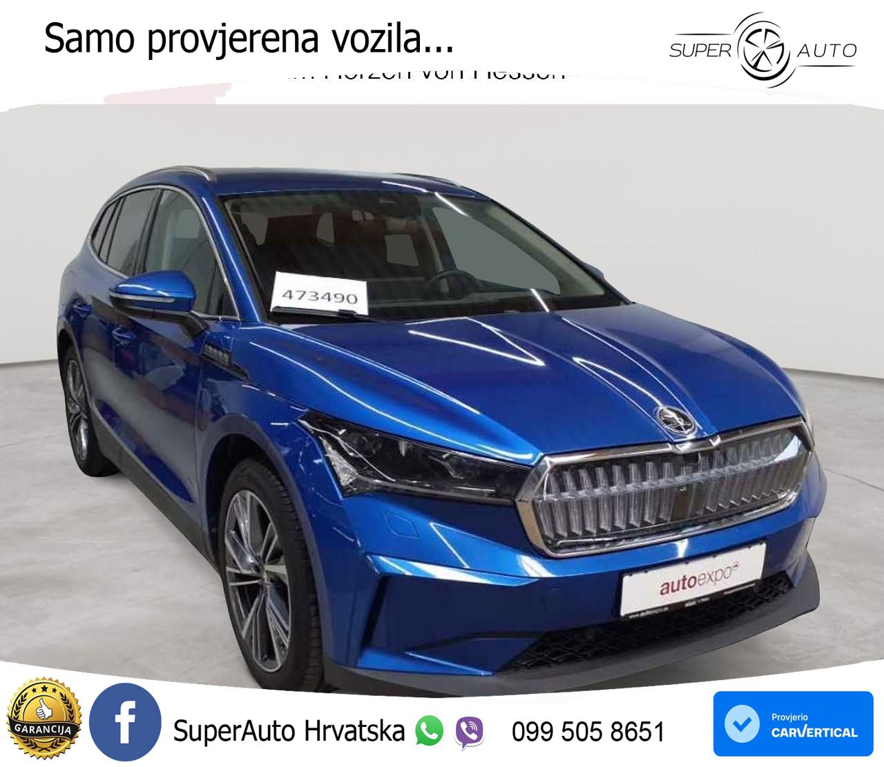 Škoda Enyaq iV 80 82 kWh (204 KS)