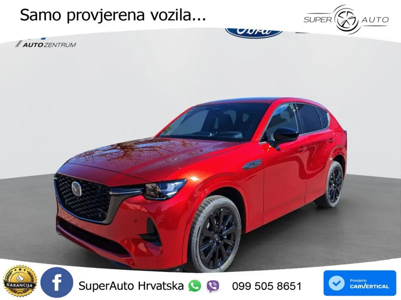 Mazda CX-60 3.3 e-Skyactiv D (254 KS) AWD Automatic LED+GR SJED+ACC