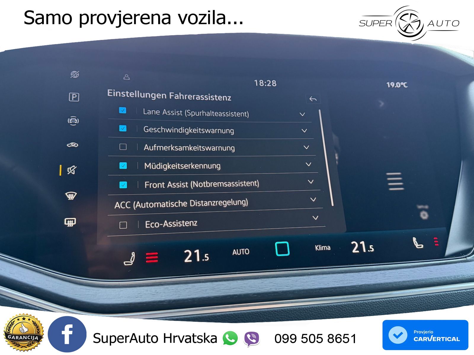 Volkswagen Touareg 3.0 V6 TDI (231 KS) 4MOTION Tiptronic ZRAČNI+ACC+GR SJED+KAM