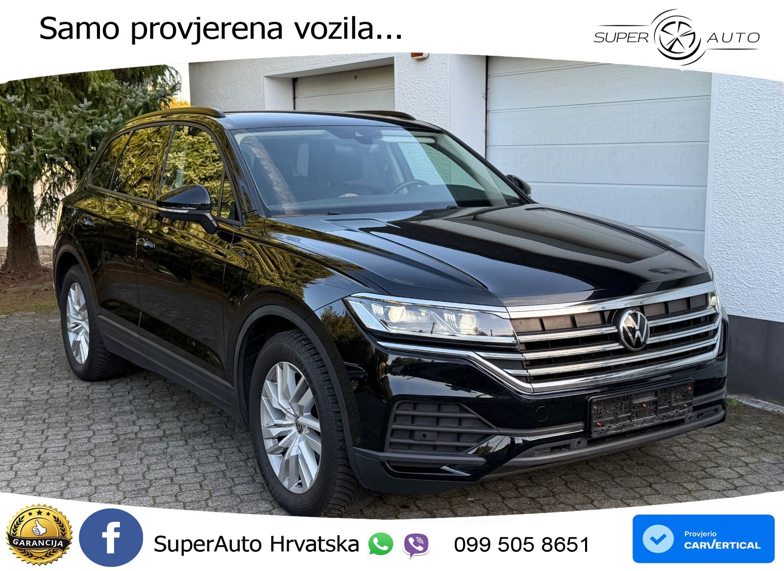 Volkswagen Touareg 3.0 V6 TDI (231 KS) 4MOTION Tiptronic ZRAČNI+ACC+GR SJED+KAM