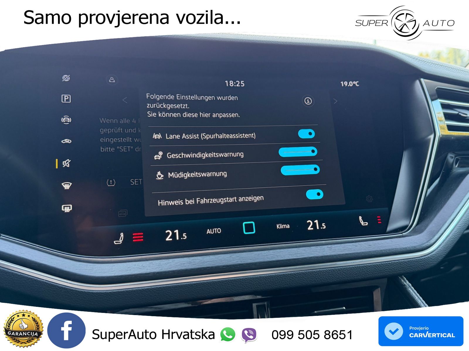 Volkswagen Touareg 3.0 V6 TDI (231 KS) 4MOTION Tiptronic ZRAČNI+ACC+GR SJED+KAM