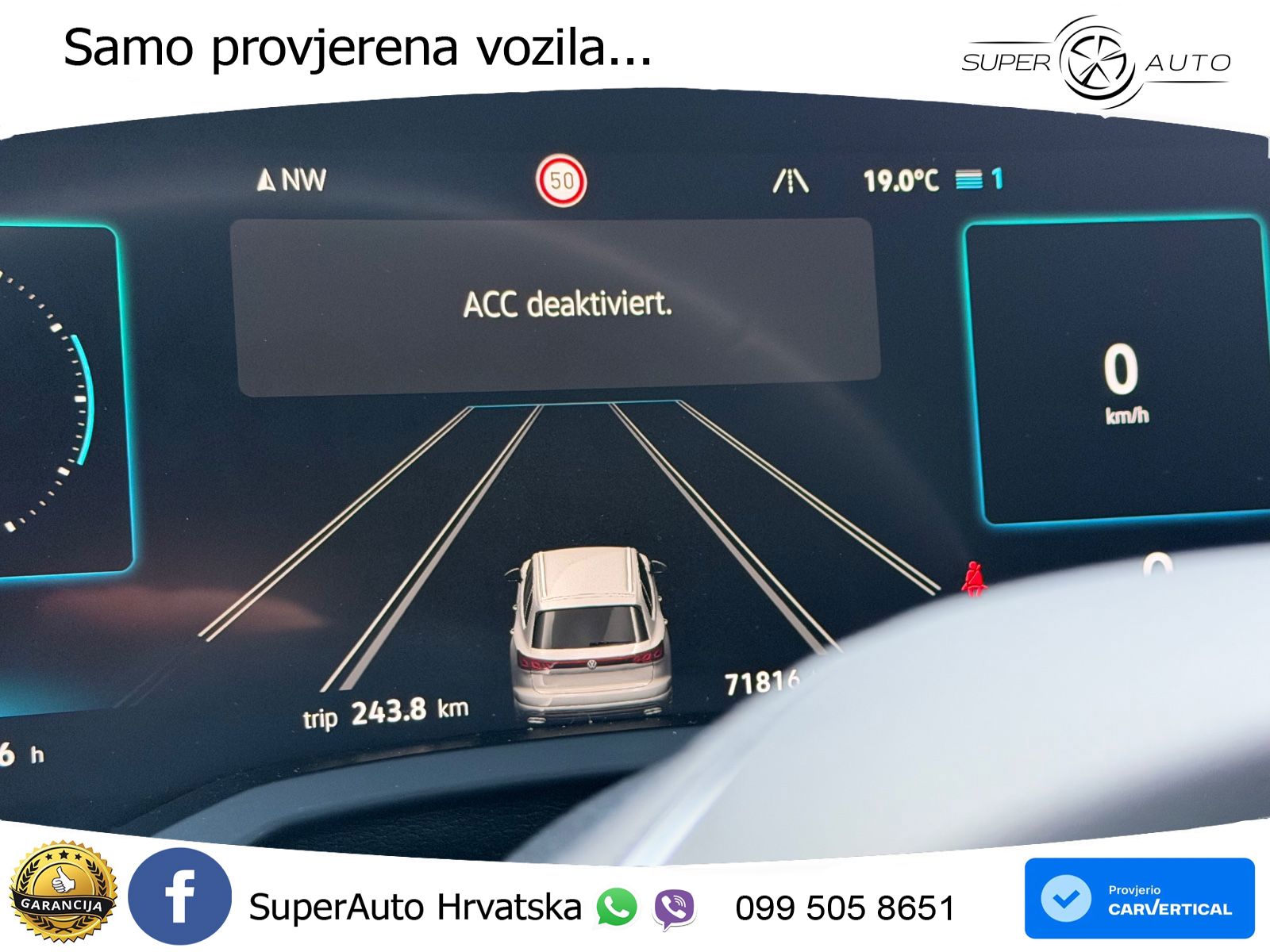 Volkswagen Touareg 3.0 V6 TDI (231 KS) 4MOTION Tiptronic ZRAČNI+ACC+GR SJED+KAM