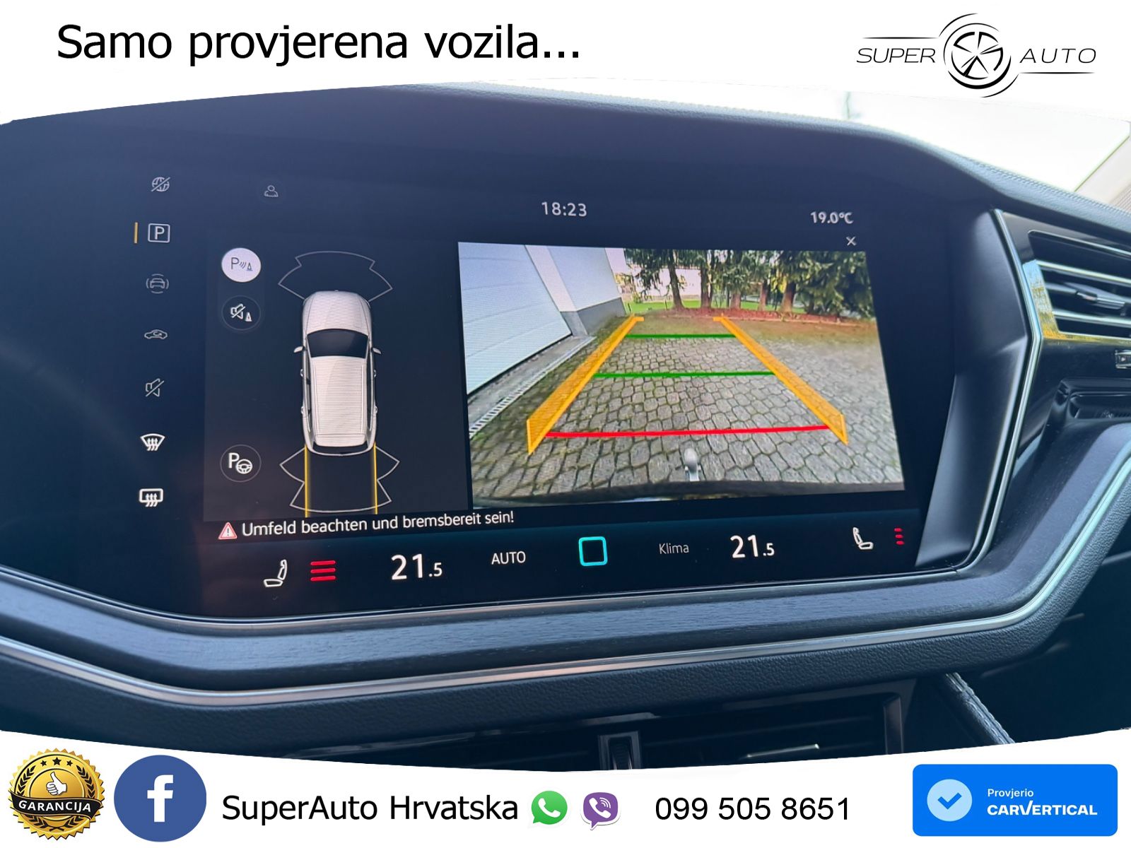 Volkswagen Touareg 3.0 V6 TDI (231 KS) 4MOTION Tiptronic ZRAČNI+ACC+GR SJED+KAM